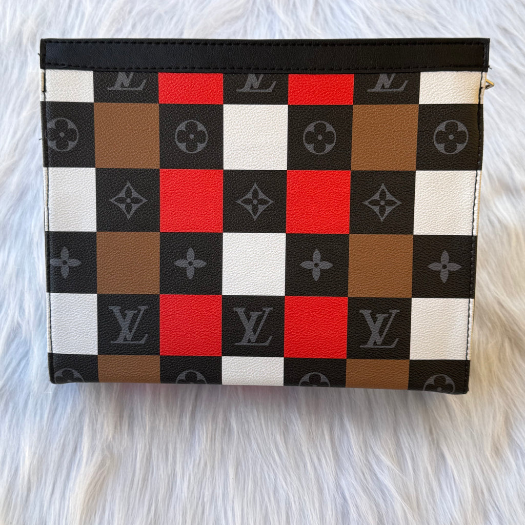 Louis Vuitton Clutch Bag |Mix Black|