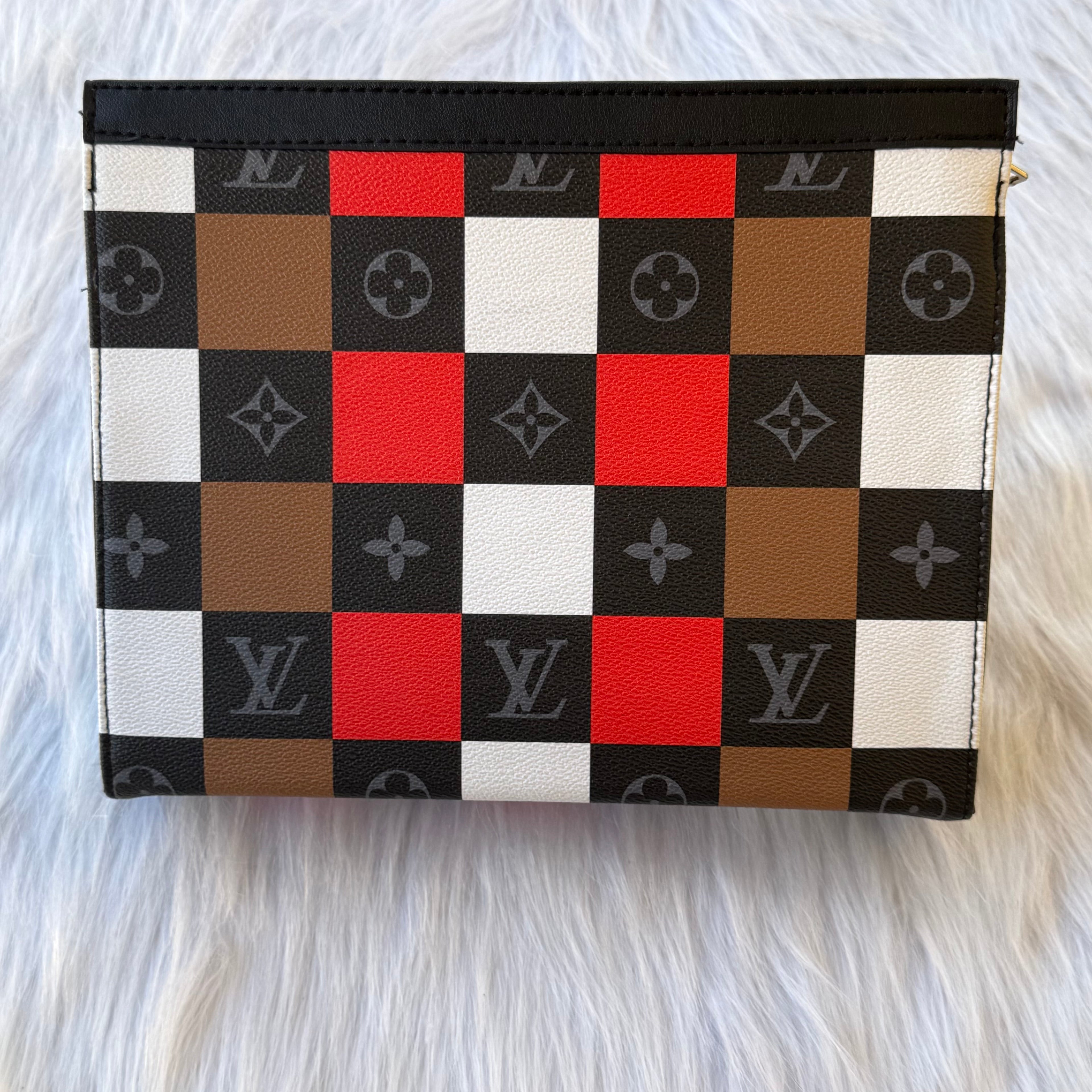 Louis Vuitton Clutch Bag |Mix Black|
