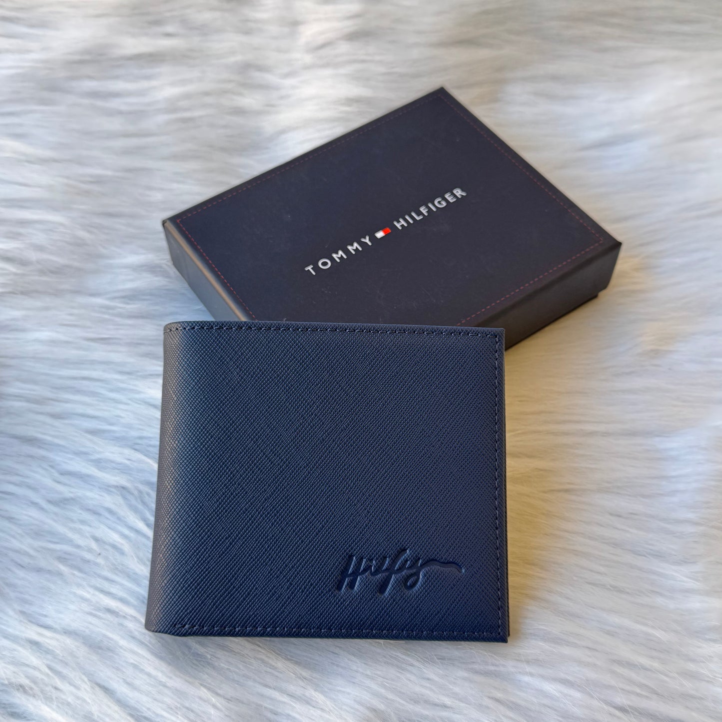 Tommy Hilfiger Signature Wallet |Blue|