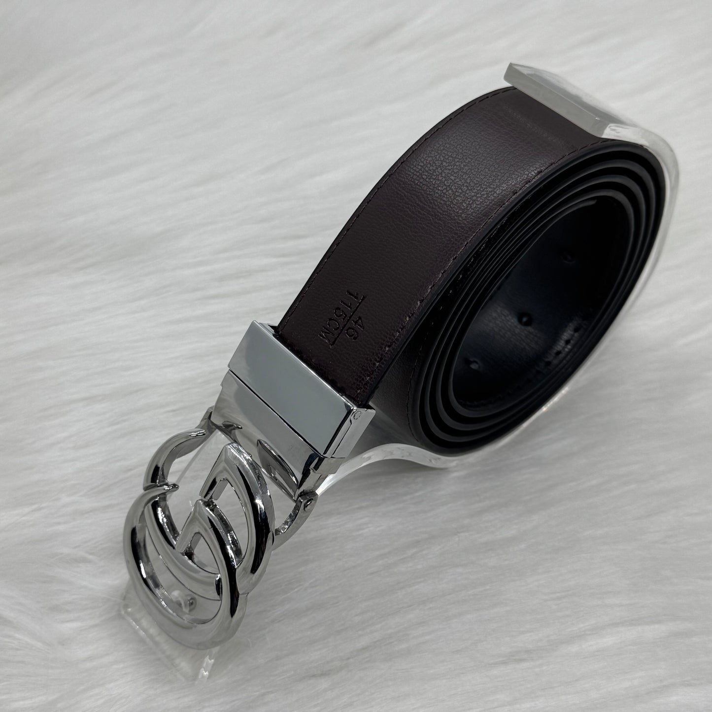 Gucci Double Face Belt |Silver|