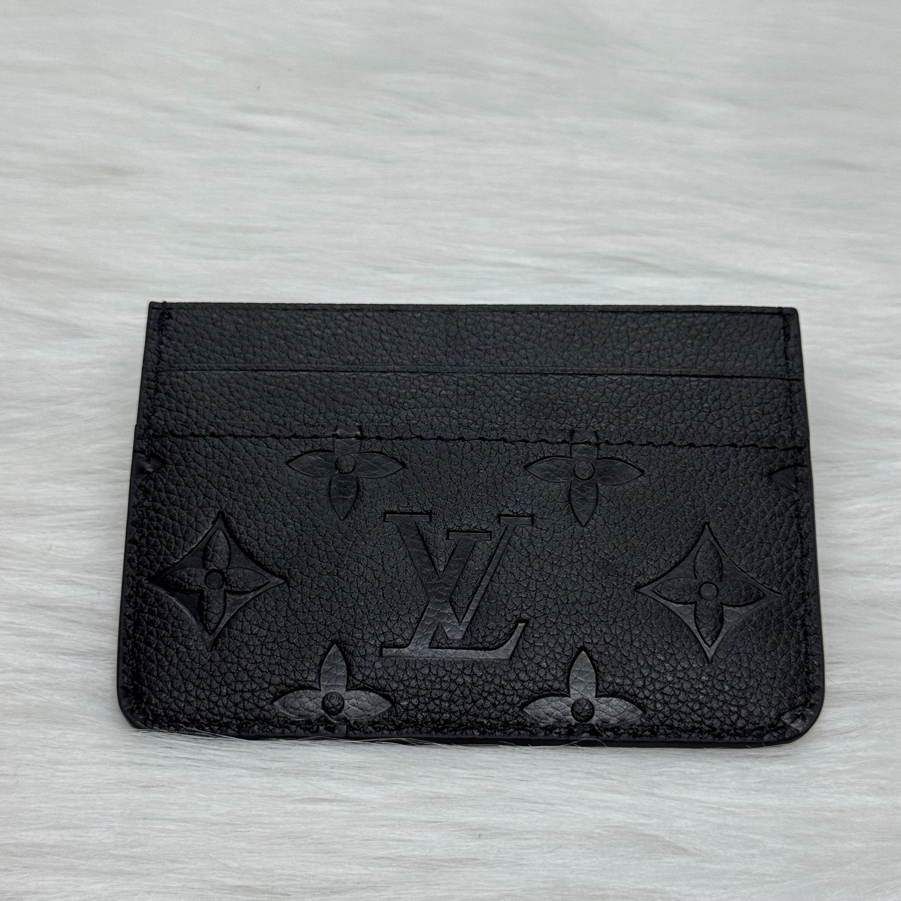 Louis Vuitton Card-holder |Black|