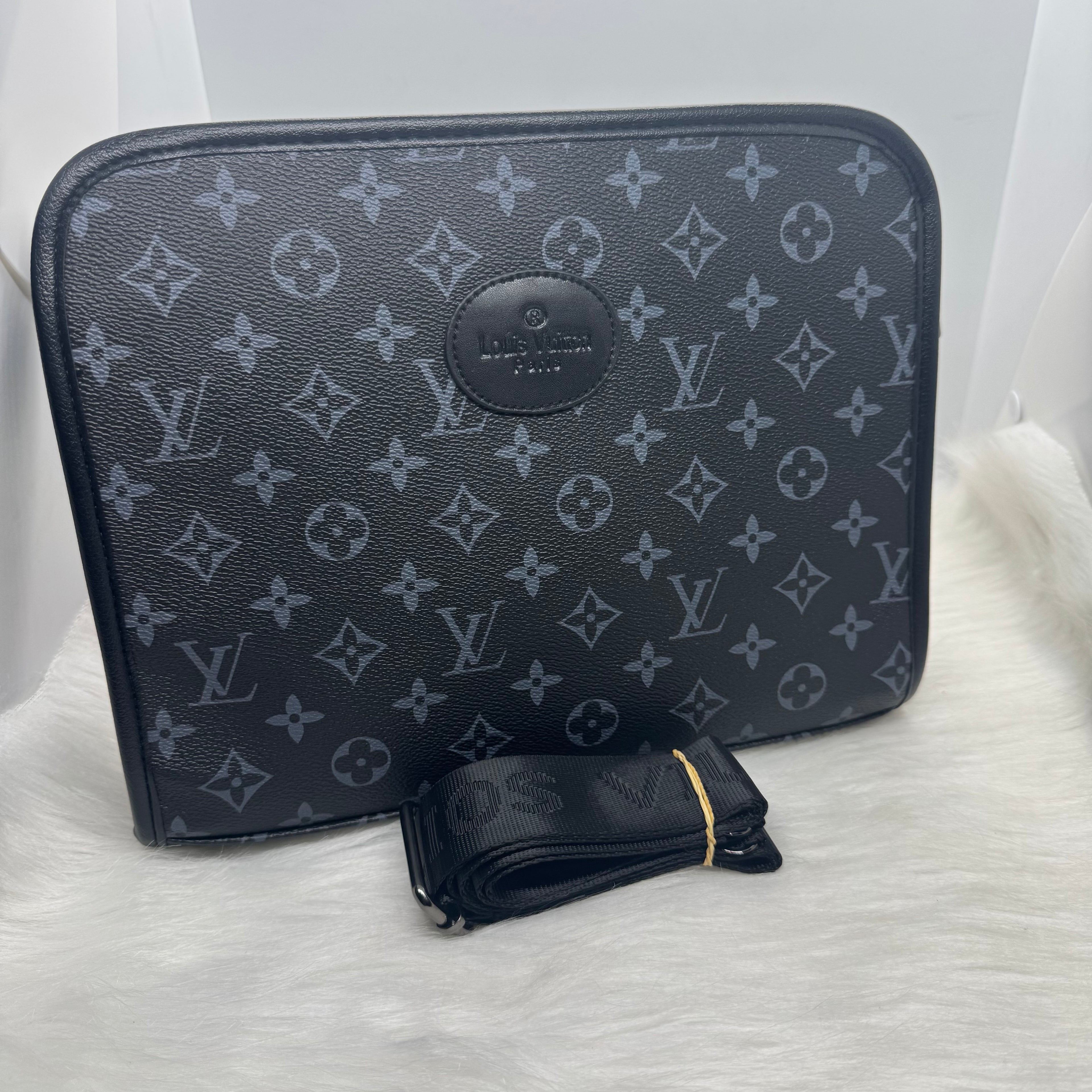 Louis Vuitton Clutch Bag |Black|