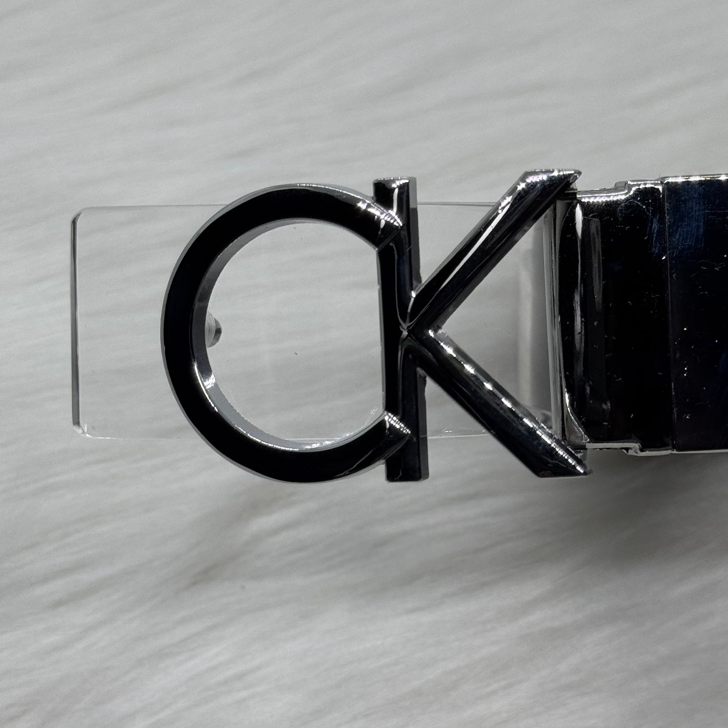 Calvin Klein Double Face Belt |Silver|