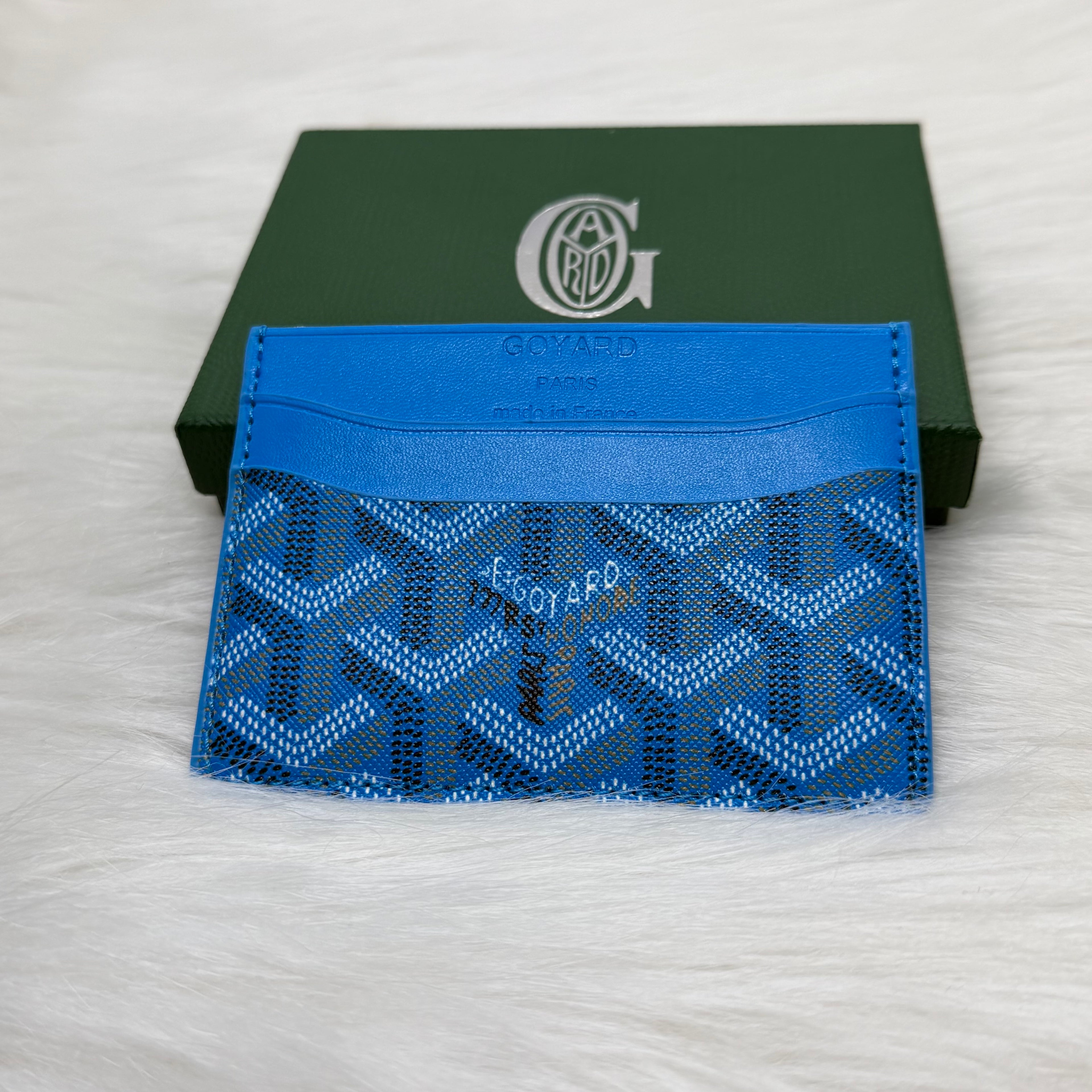 Goyard Card-Holder |Baby Blue|