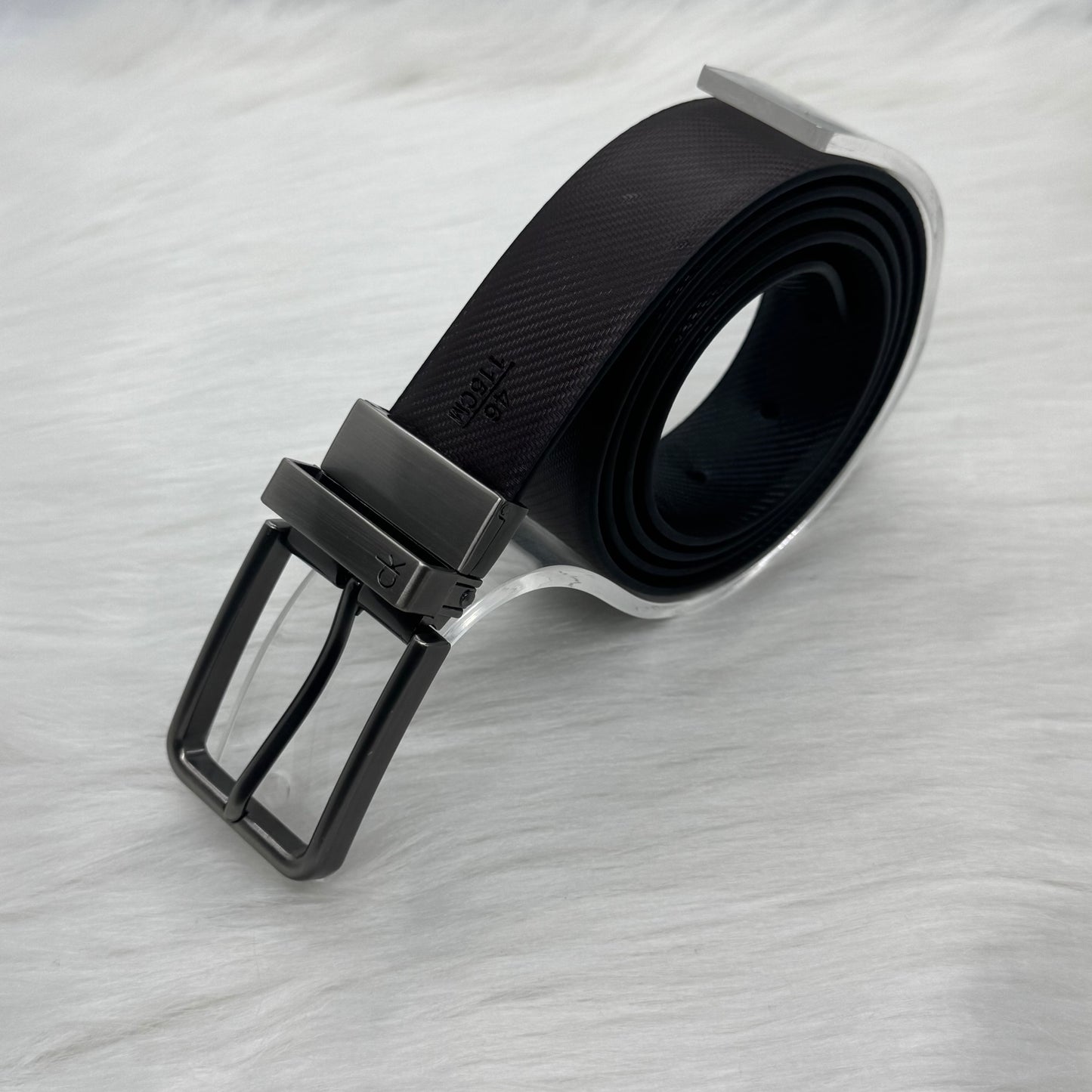 Calvin Klein Double Face Belt |Black/Brown|