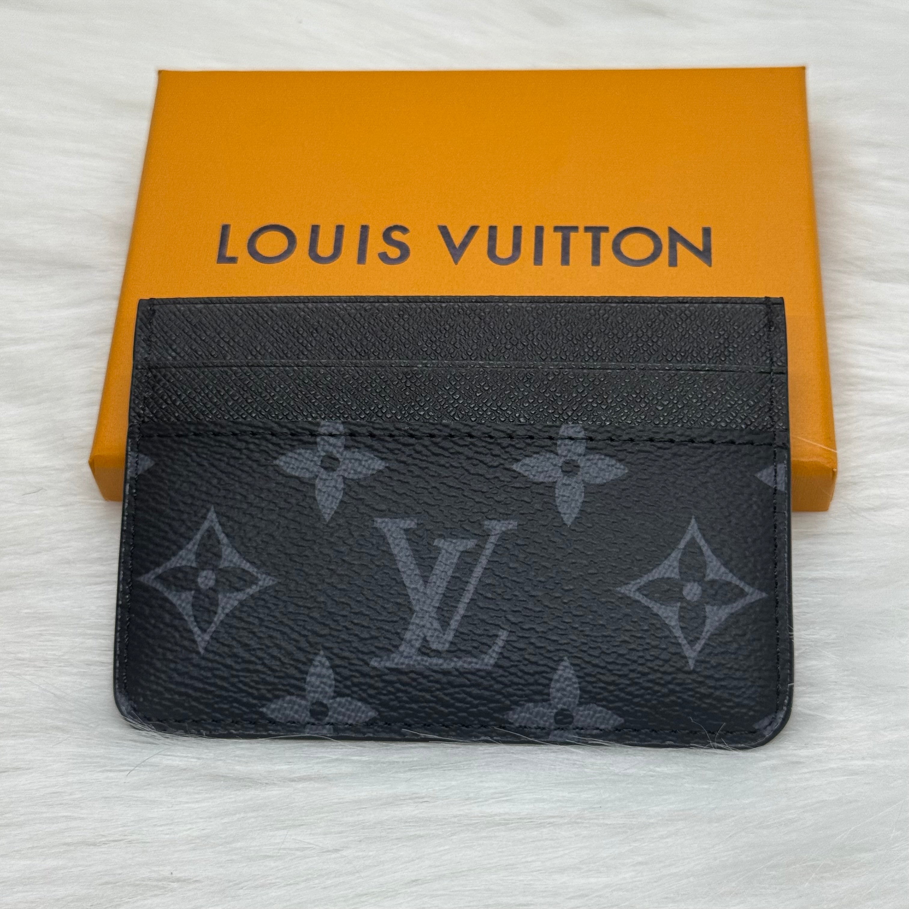 Louis Vuitton card-holder |Black|