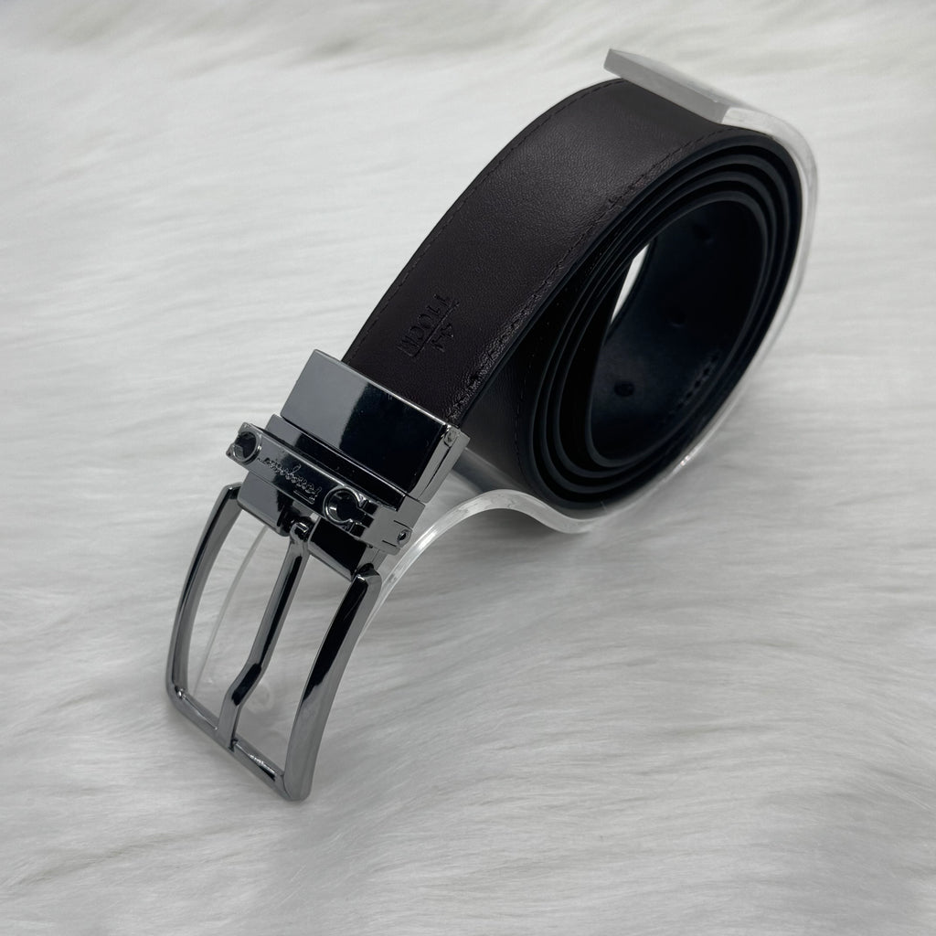 Ferragamo Double Face Belt |Black/Brown|