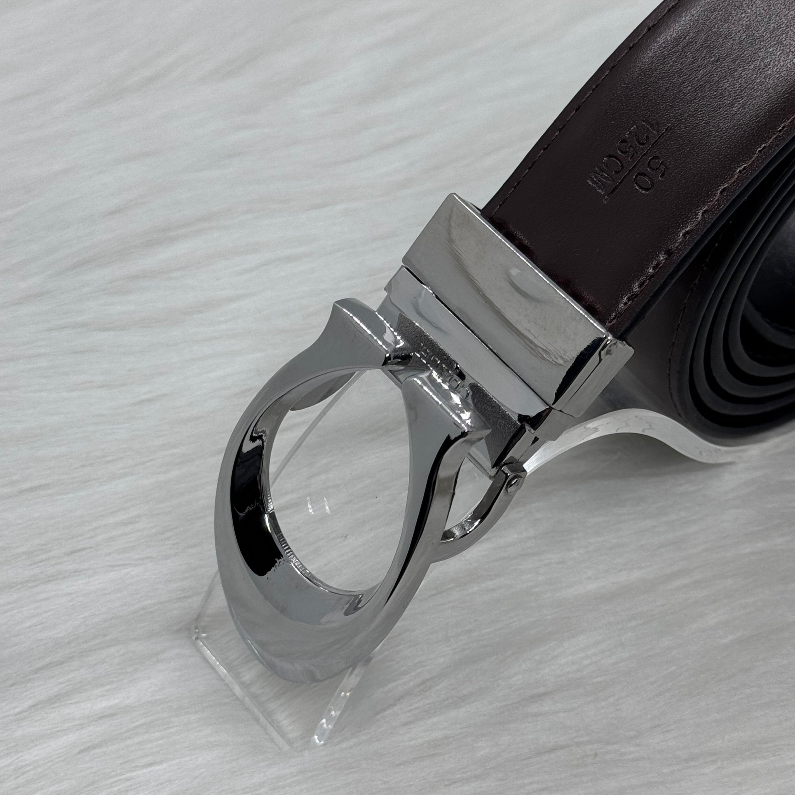 Coach Double Face Belt |Black/Brown|