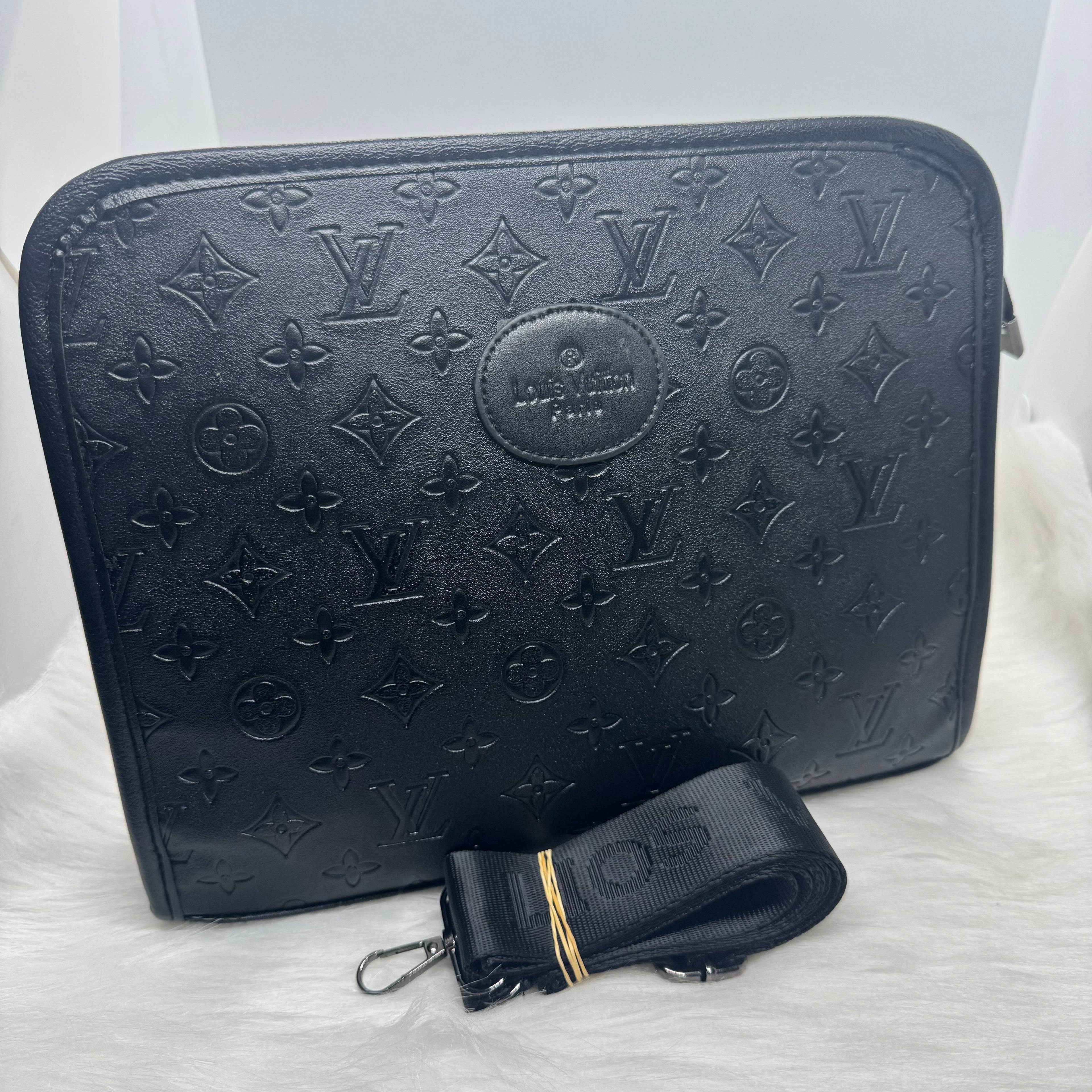 Louis Vuitton Clutch Bag |Embossed Logo|