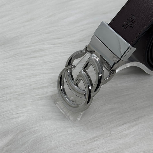 Gucci Double Face Belt |Silver|