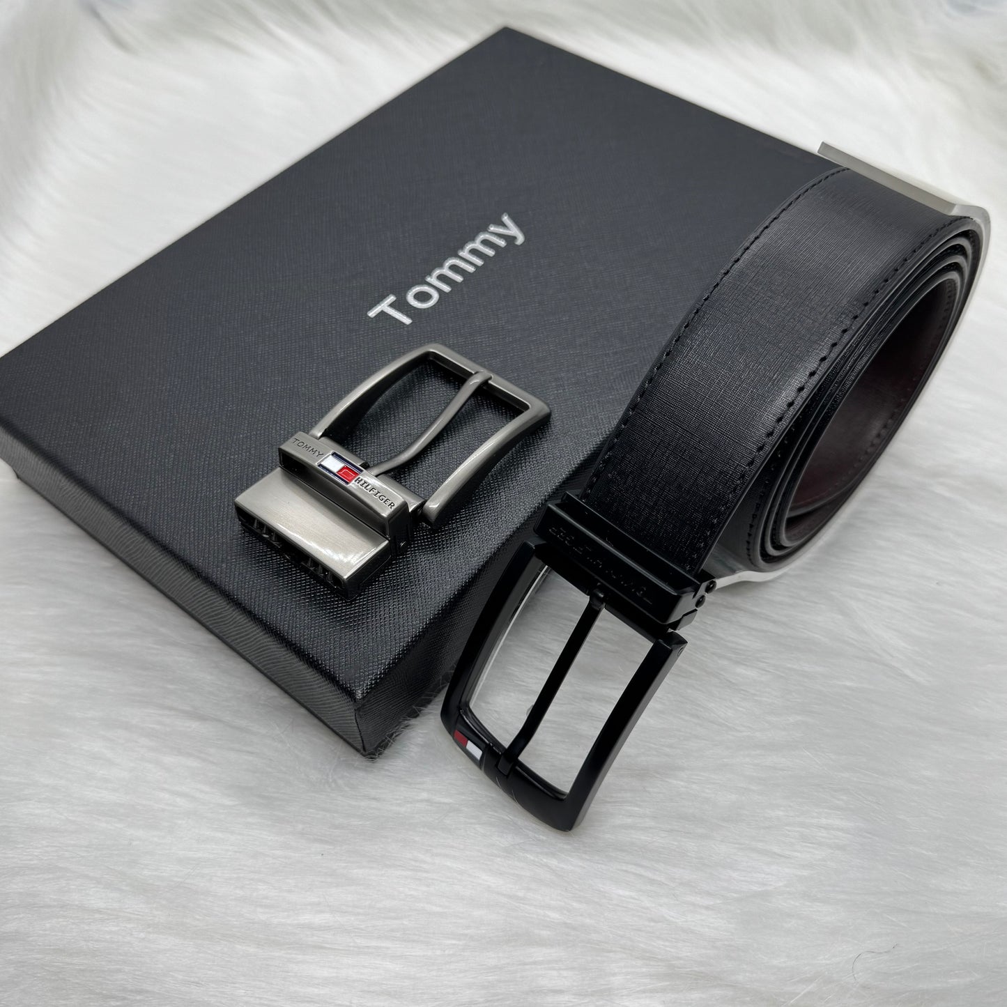 Tommy Hilfiger Double Buckle Belt