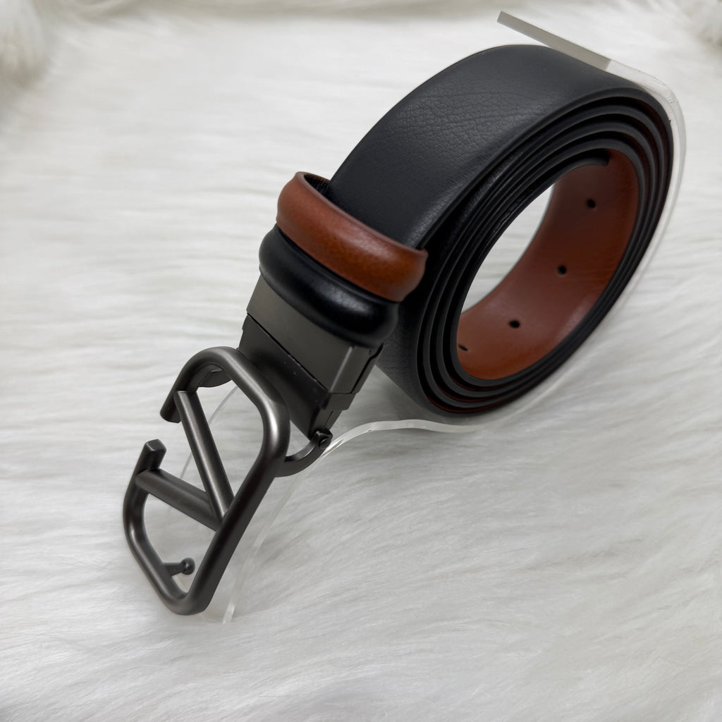 Valentino Double Face Belt |Silver|