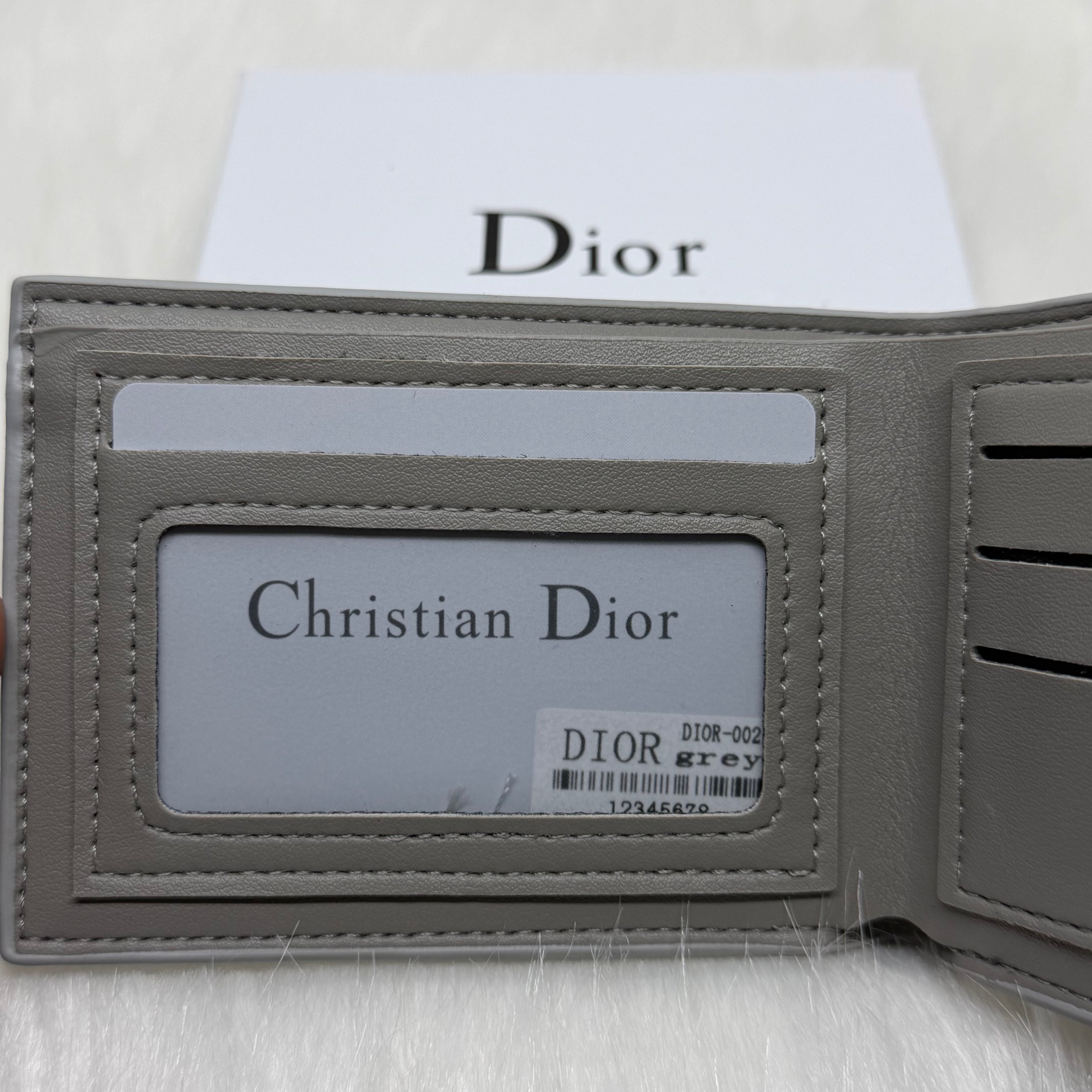 Dior Wallet |Gray|