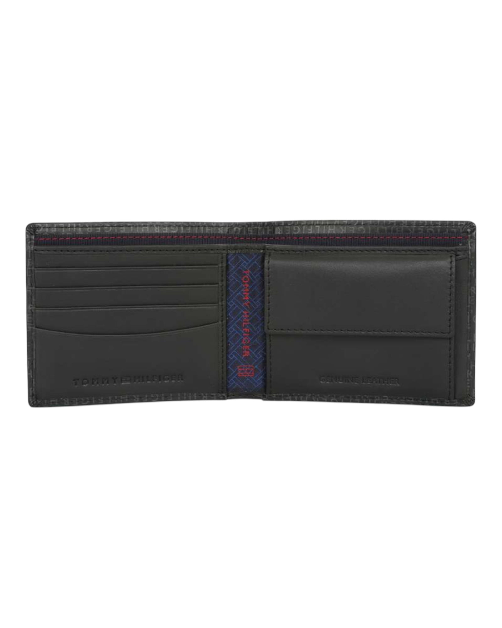 Tommy Hilfiger Men Printed Wallet |Black|
