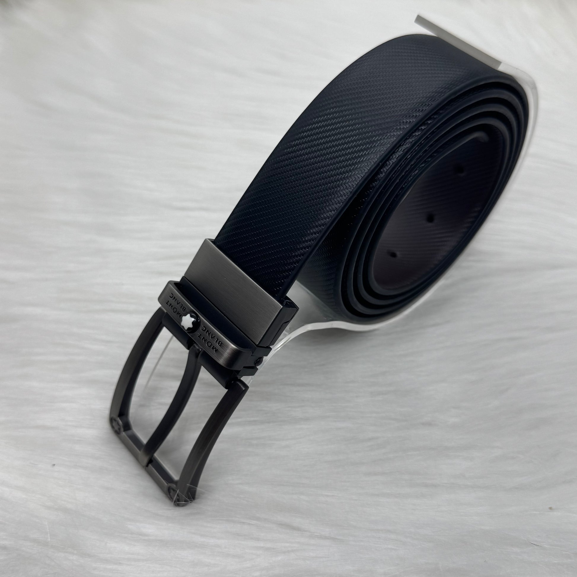Mont Blanc Double Face Belt |Black|