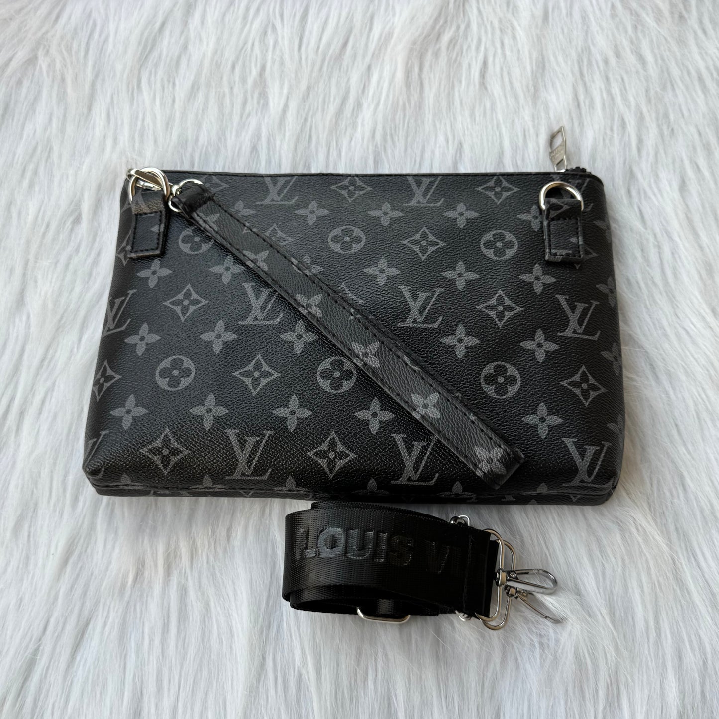 Louis Vuitton Clutch Bag |Black|