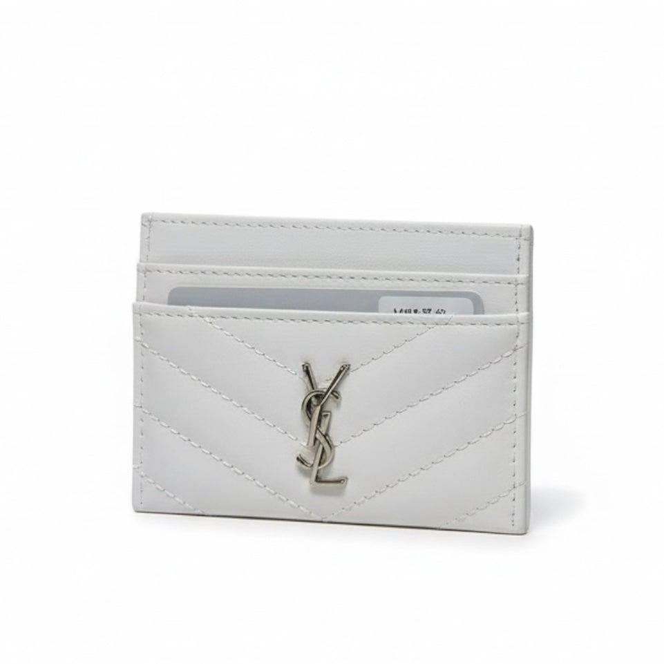 Yves Saint Laurent Card Holder |White|