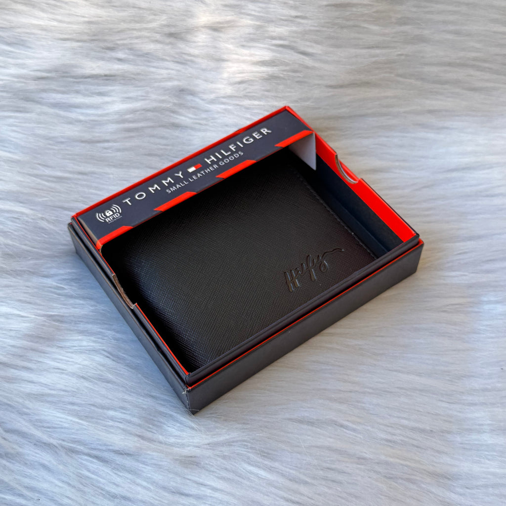 Tommy Hilfiger Signature Wallet |Black|