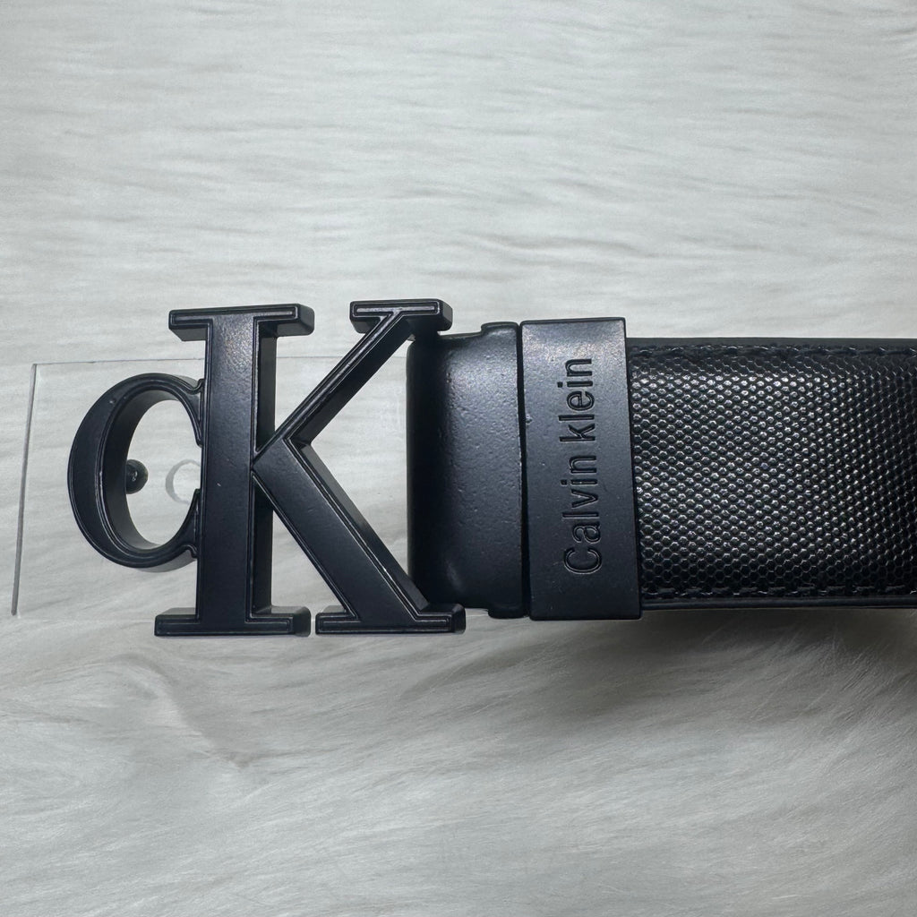 Calvin Klein Double Face Belt |Black Buckle|