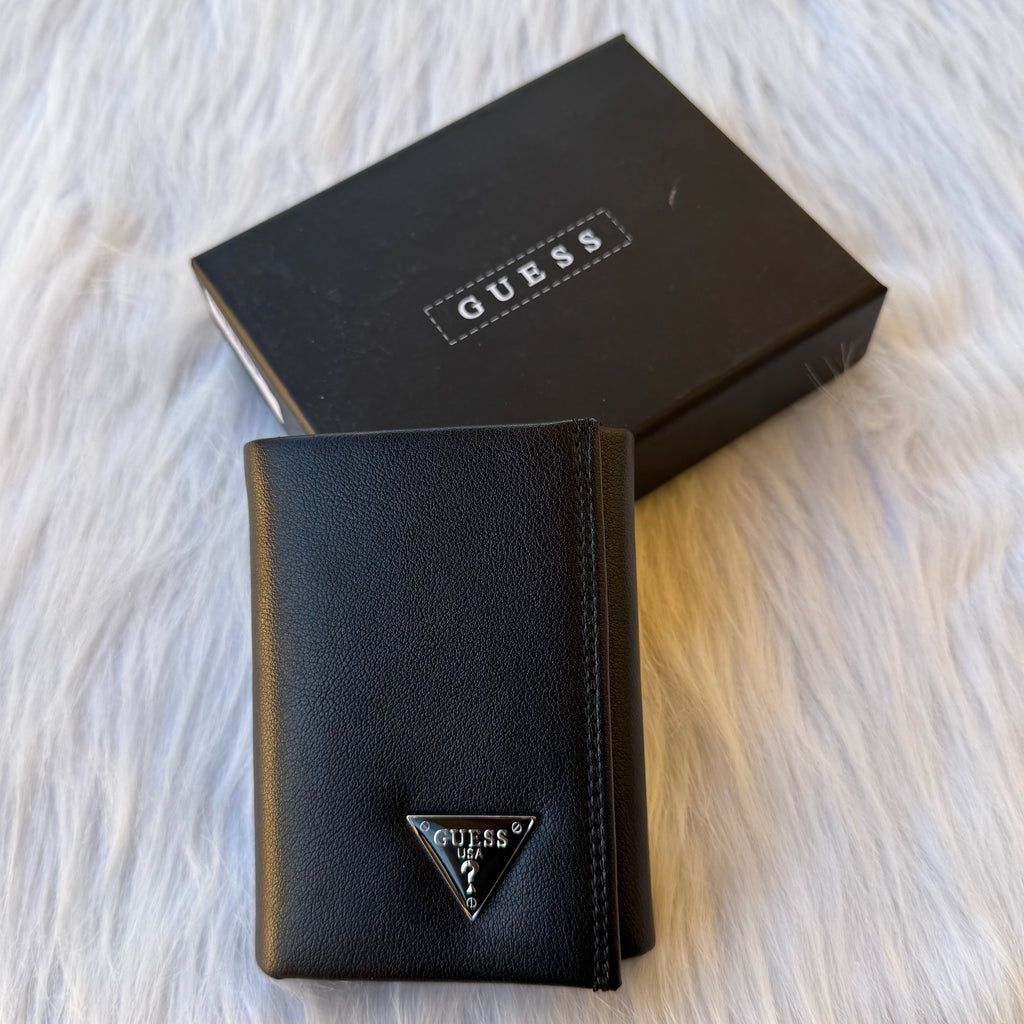 Guess Tri-Fold Wallet |Black|
