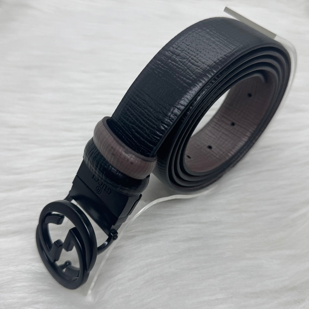Gucci Double Face Belt |Black Buckle|