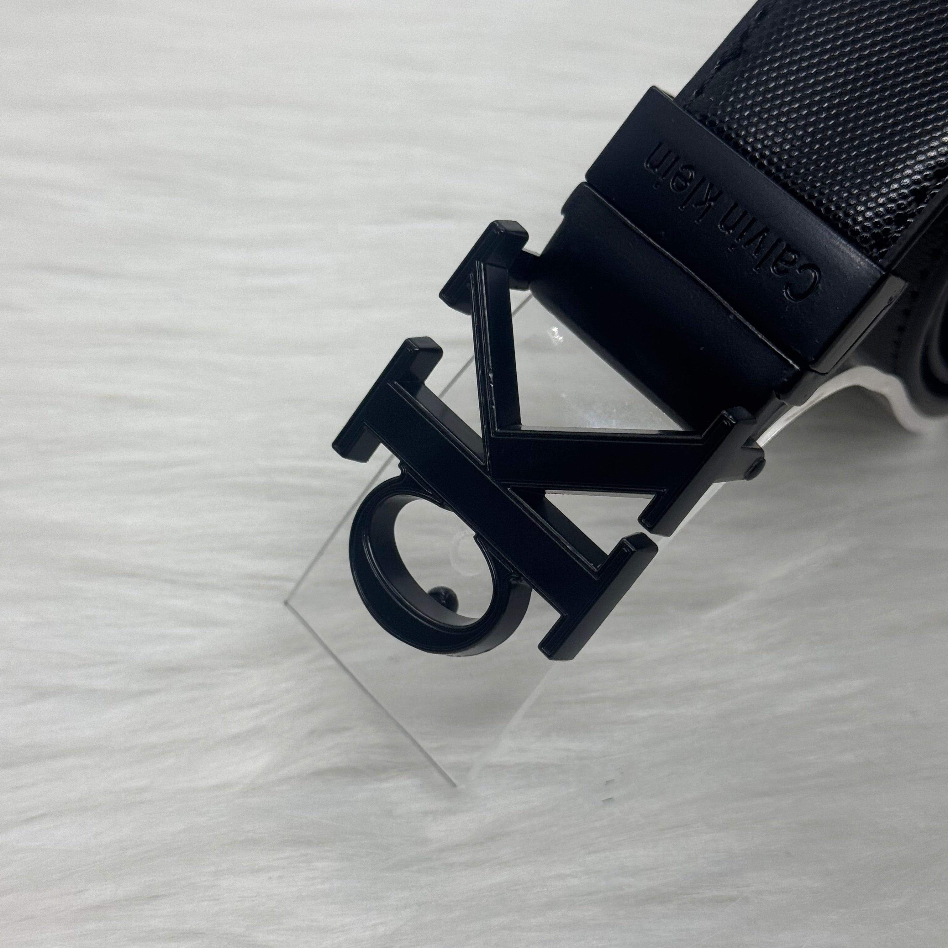 Calvin Klein Double Face Belt |Black Buckle|