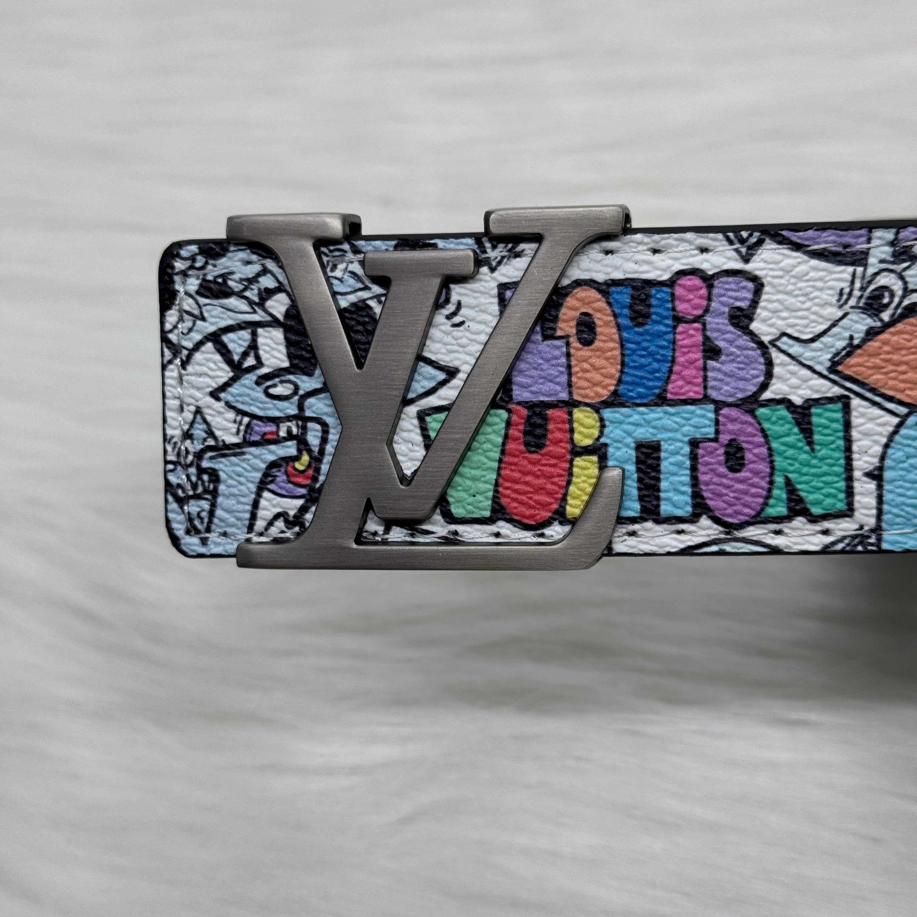 Louis Vuitton Belt |Mix White|