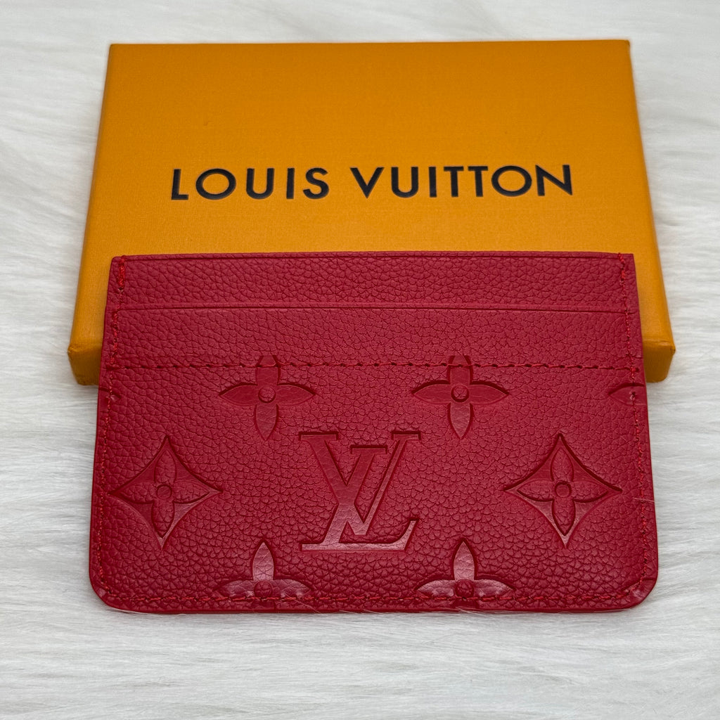 Louis vuitton Card-Holder |Embossed Logo|