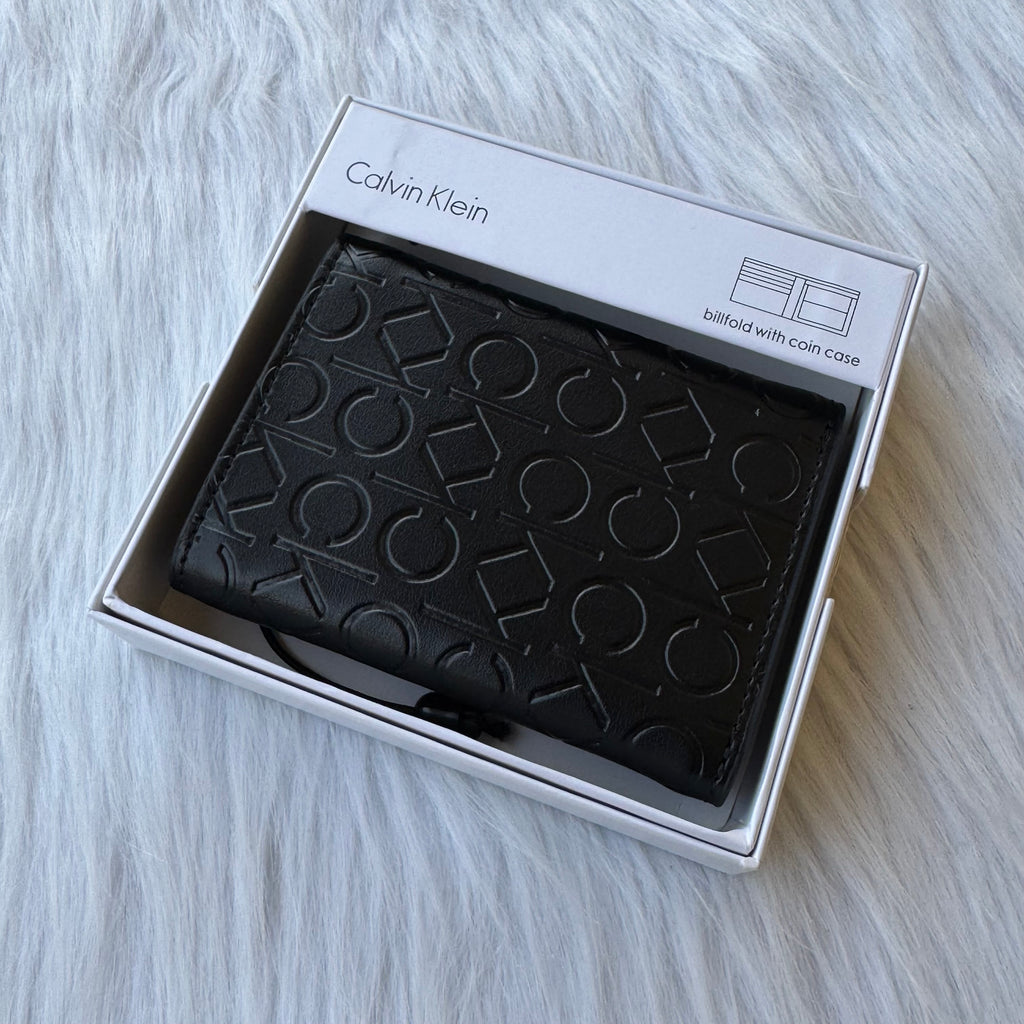 Calvin Klein Trifold Wallet |Black|