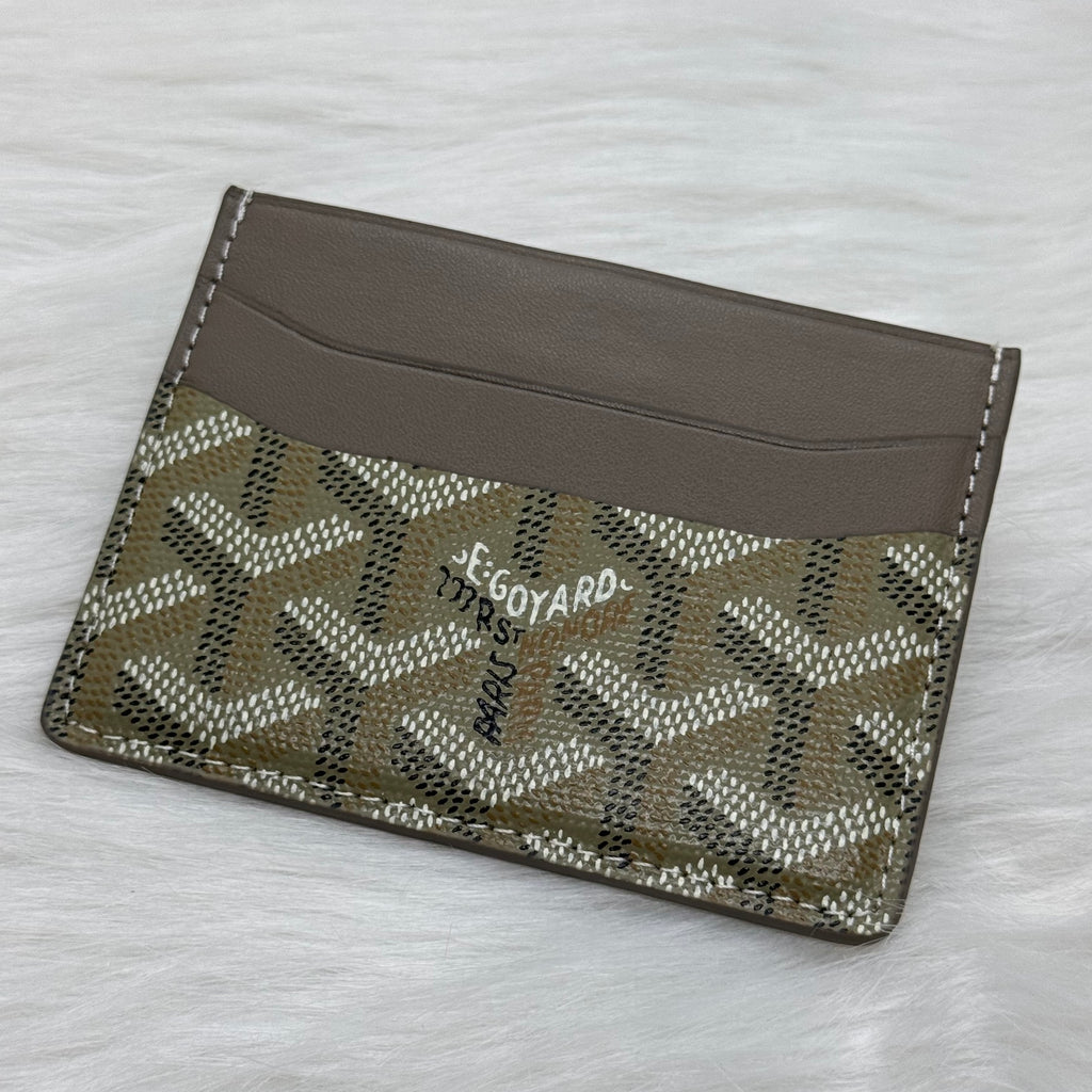 Goyard Card-Holder |Dark Gray|