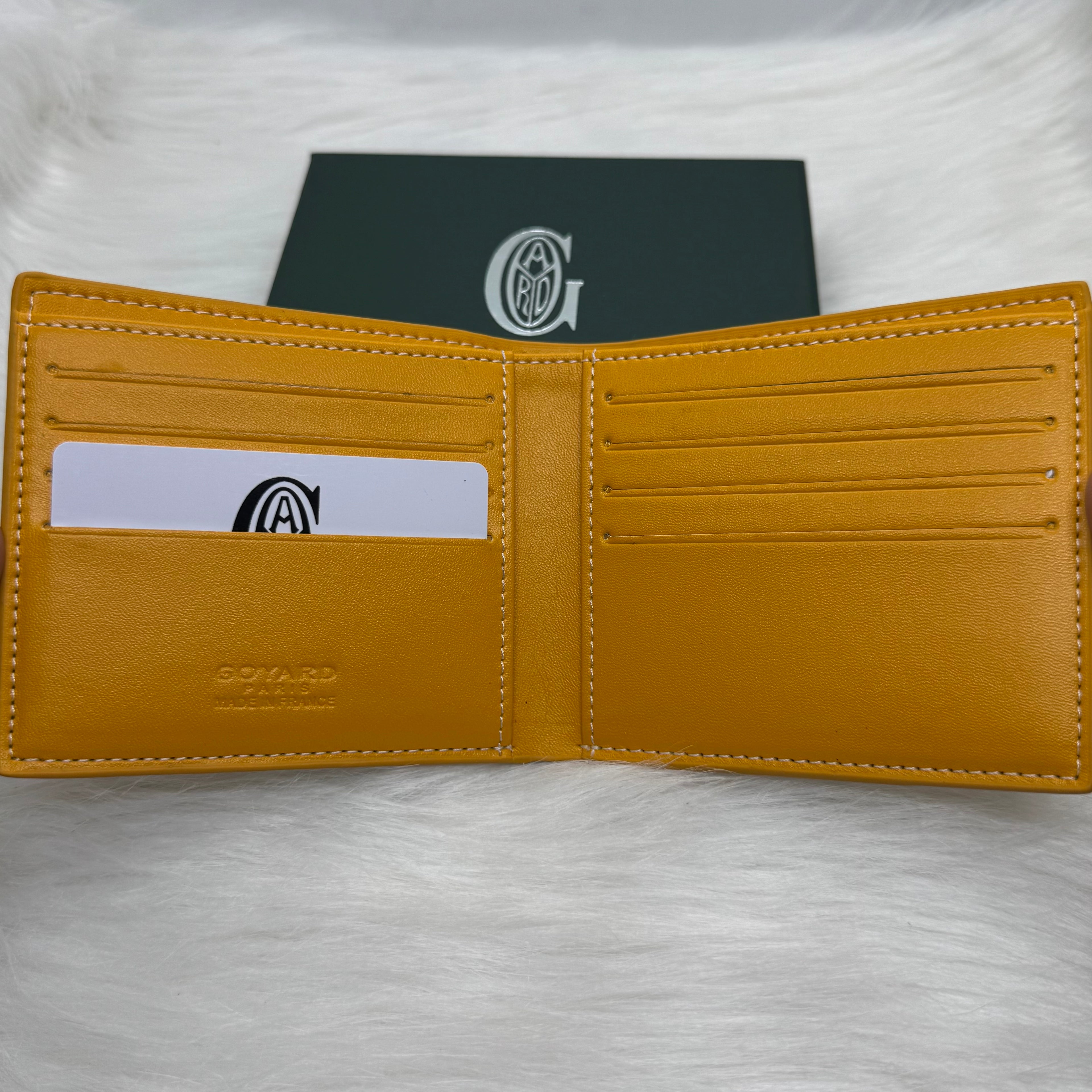 Goyard Wallet |Yellow|