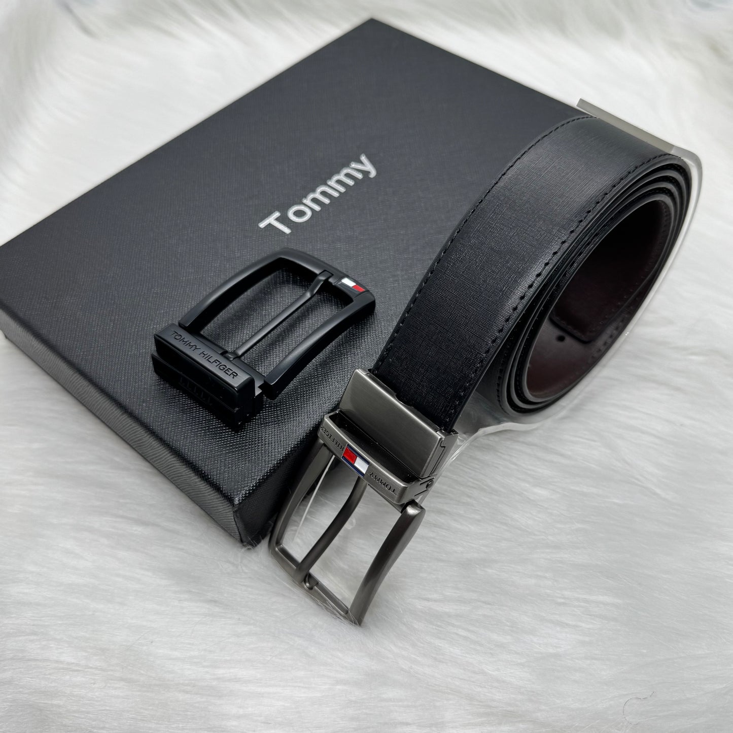Tommy Hilfiger Double Buckle Belt