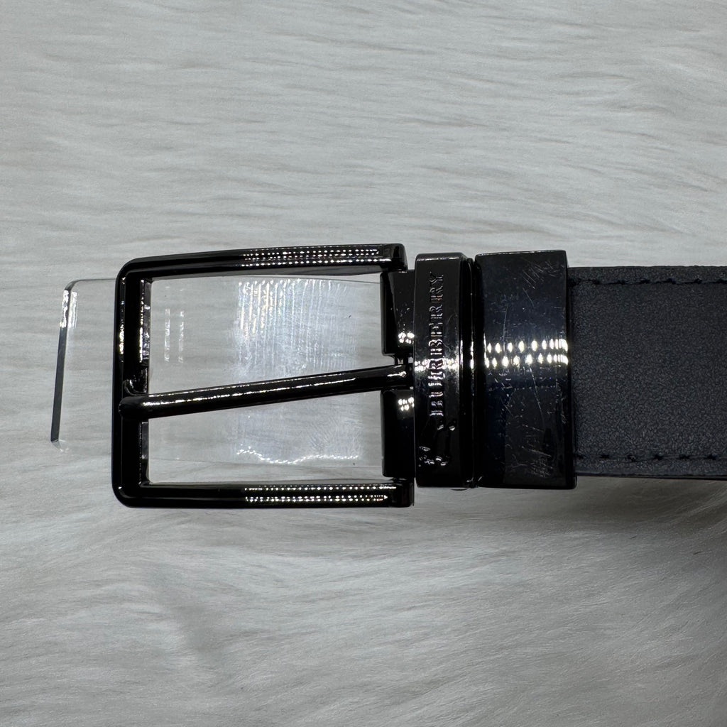 Burberry Double Face Belt |Black Buckle|