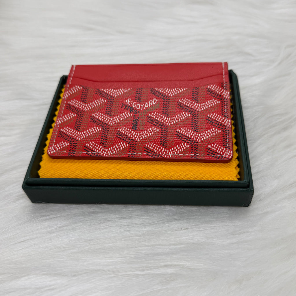 Goyard Card-Holder |Red|