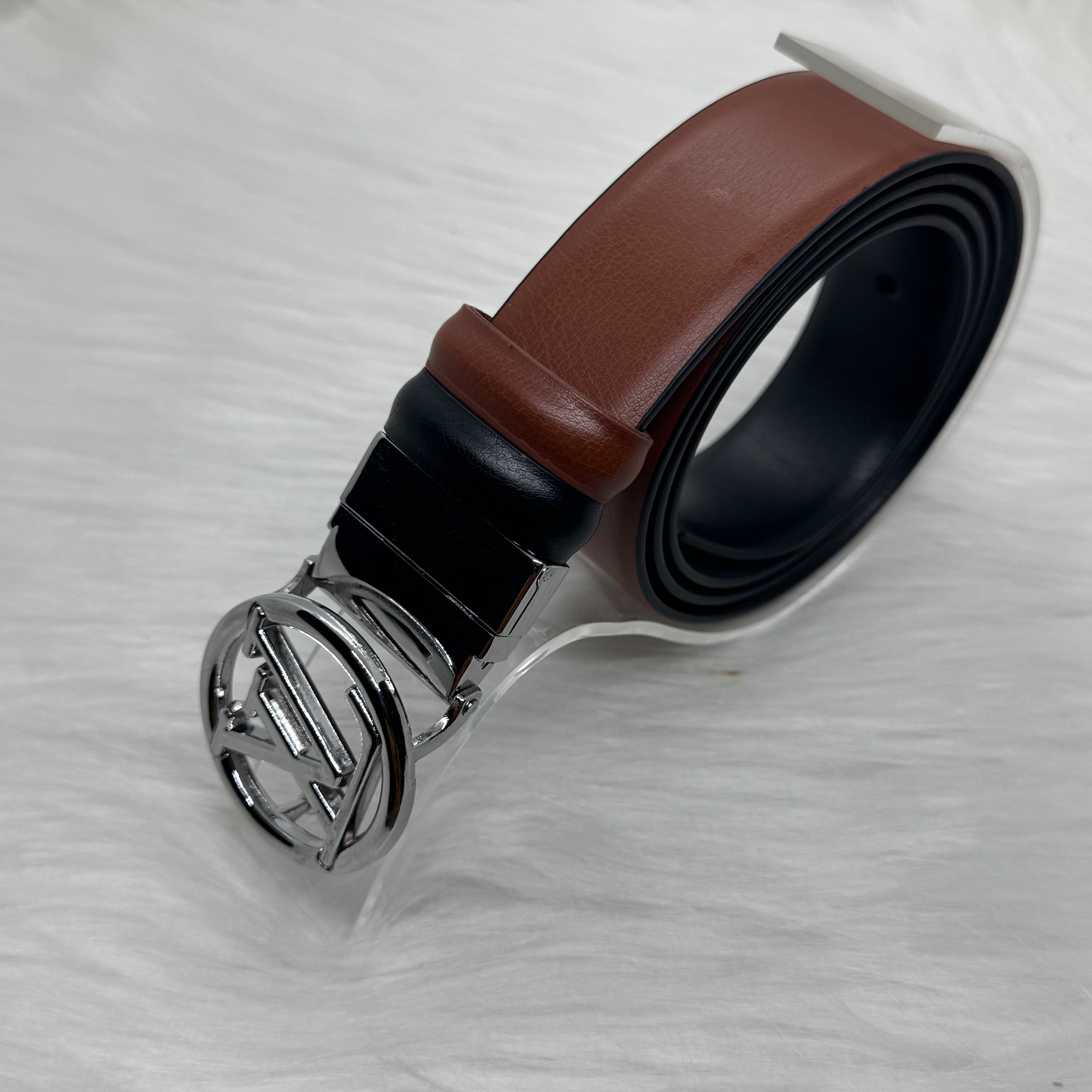 Louis Vuitton Double Face Belt |Silver|