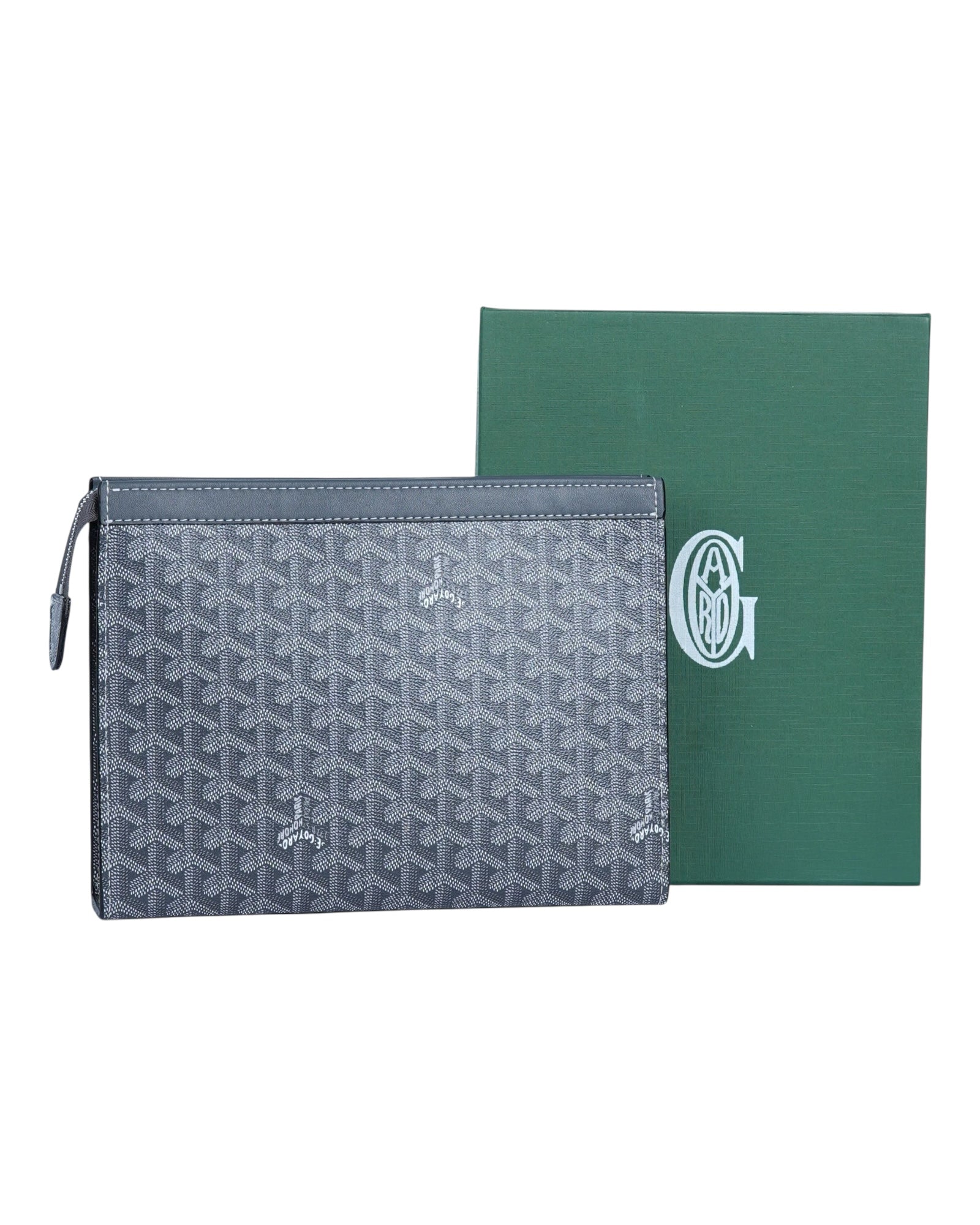 Goyard 61692 Clutch Bag |Gray|