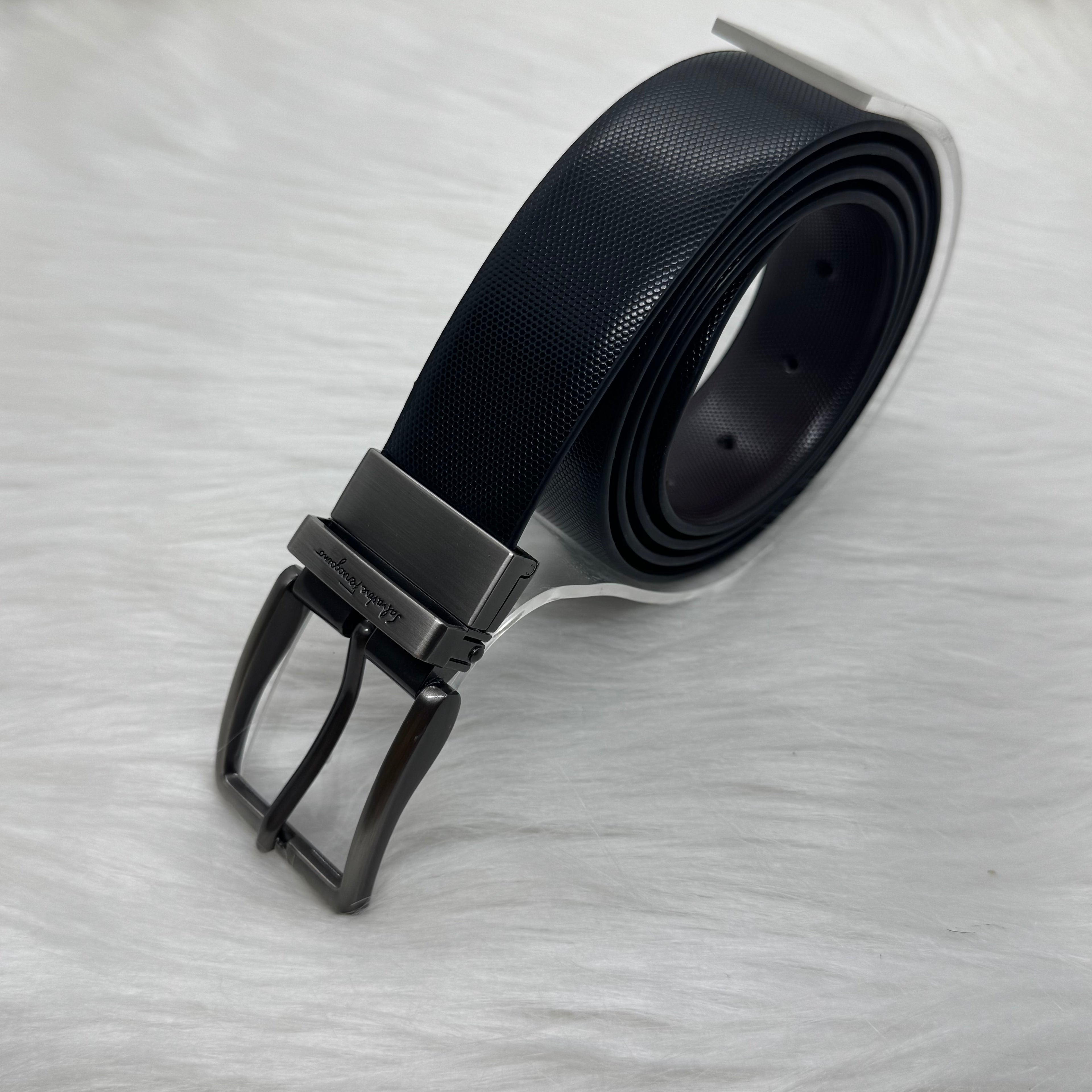Salvatore Ferragamo Double Face Belt |Black|