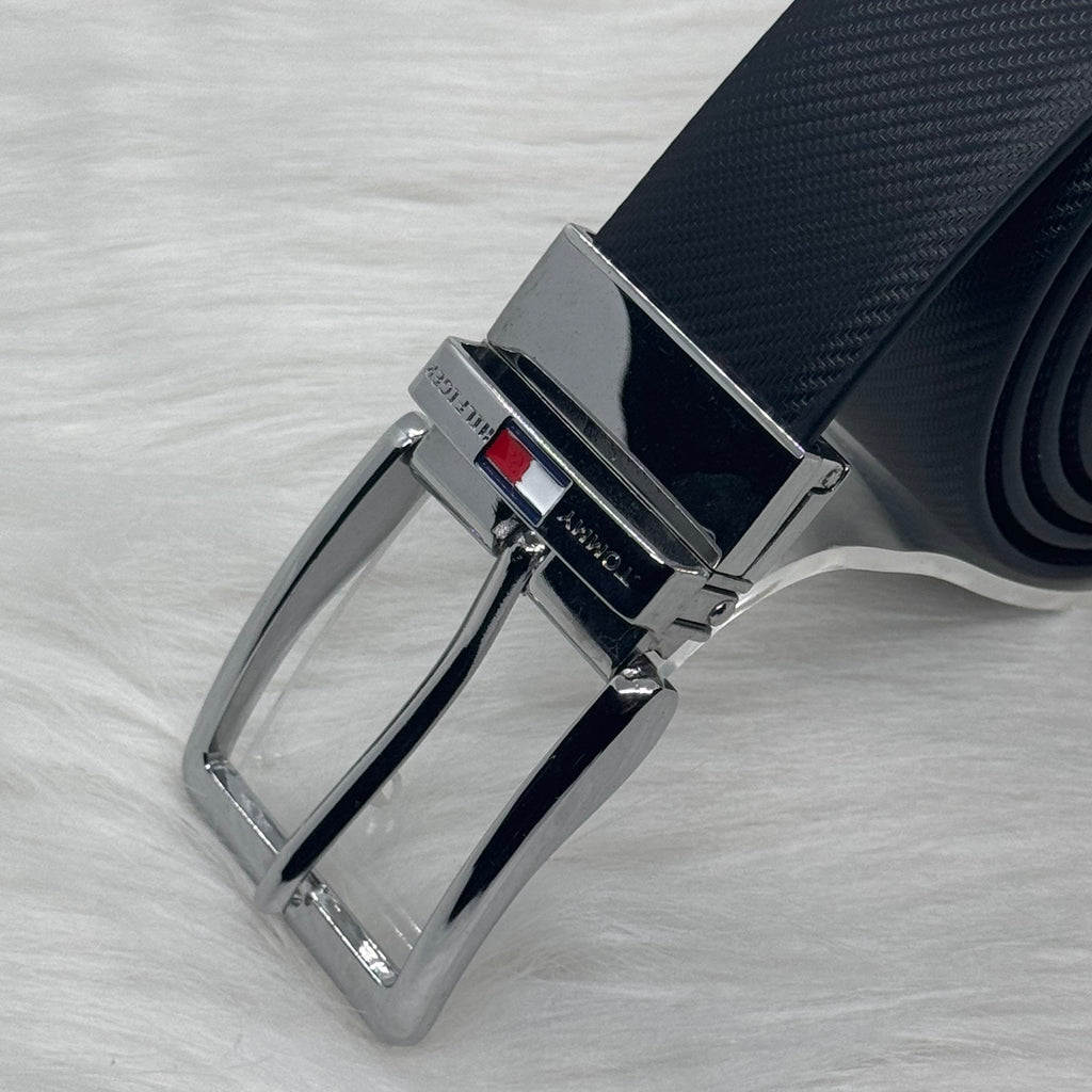 Tommy Hilfiger Double Face Belt |Silver|