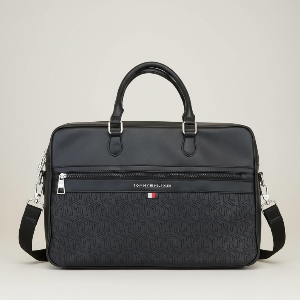 Tommy Hilfiger Laptop Bag |Black|