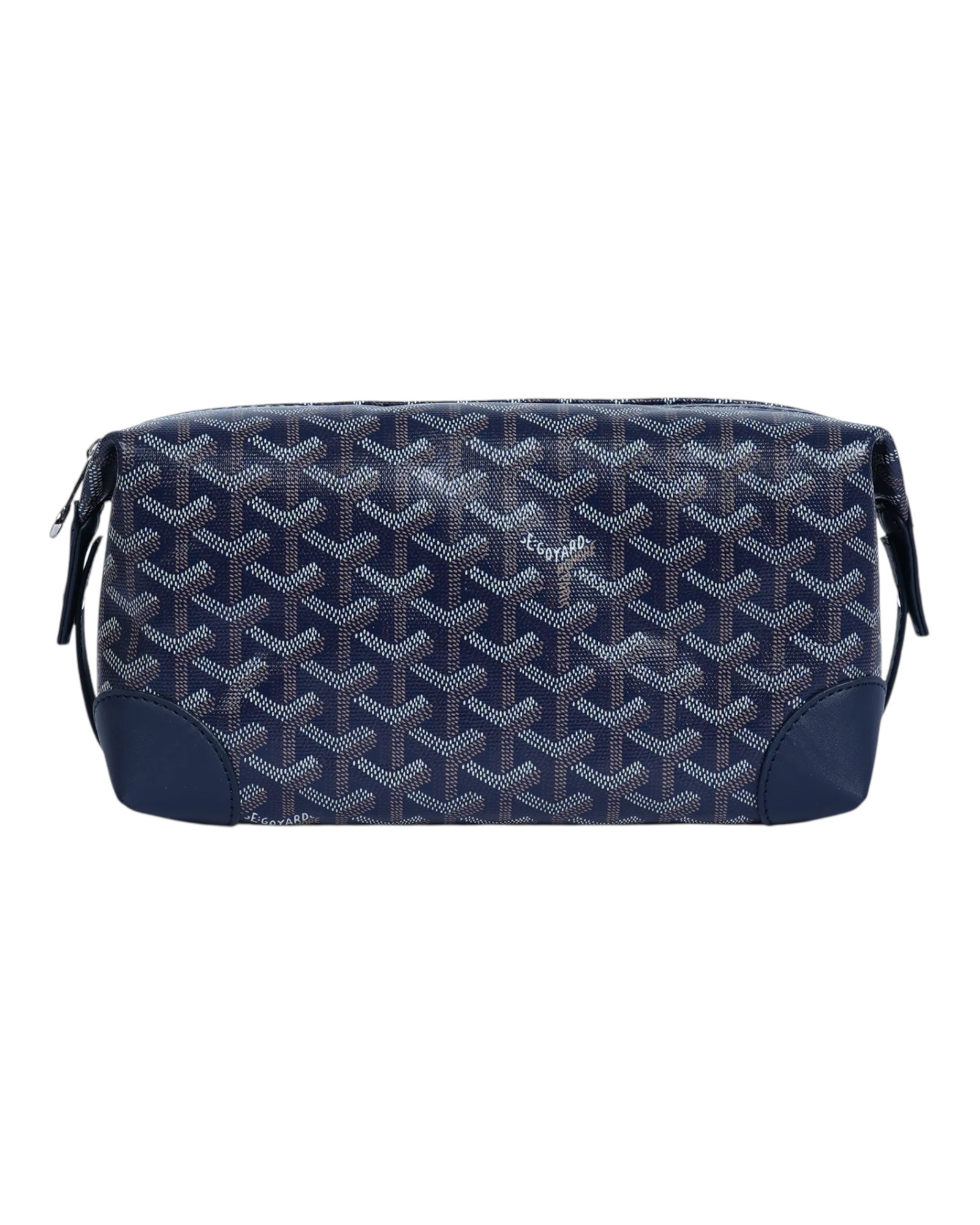 Goyard Bowling 25 Toiletry Bag |Navy Blue|