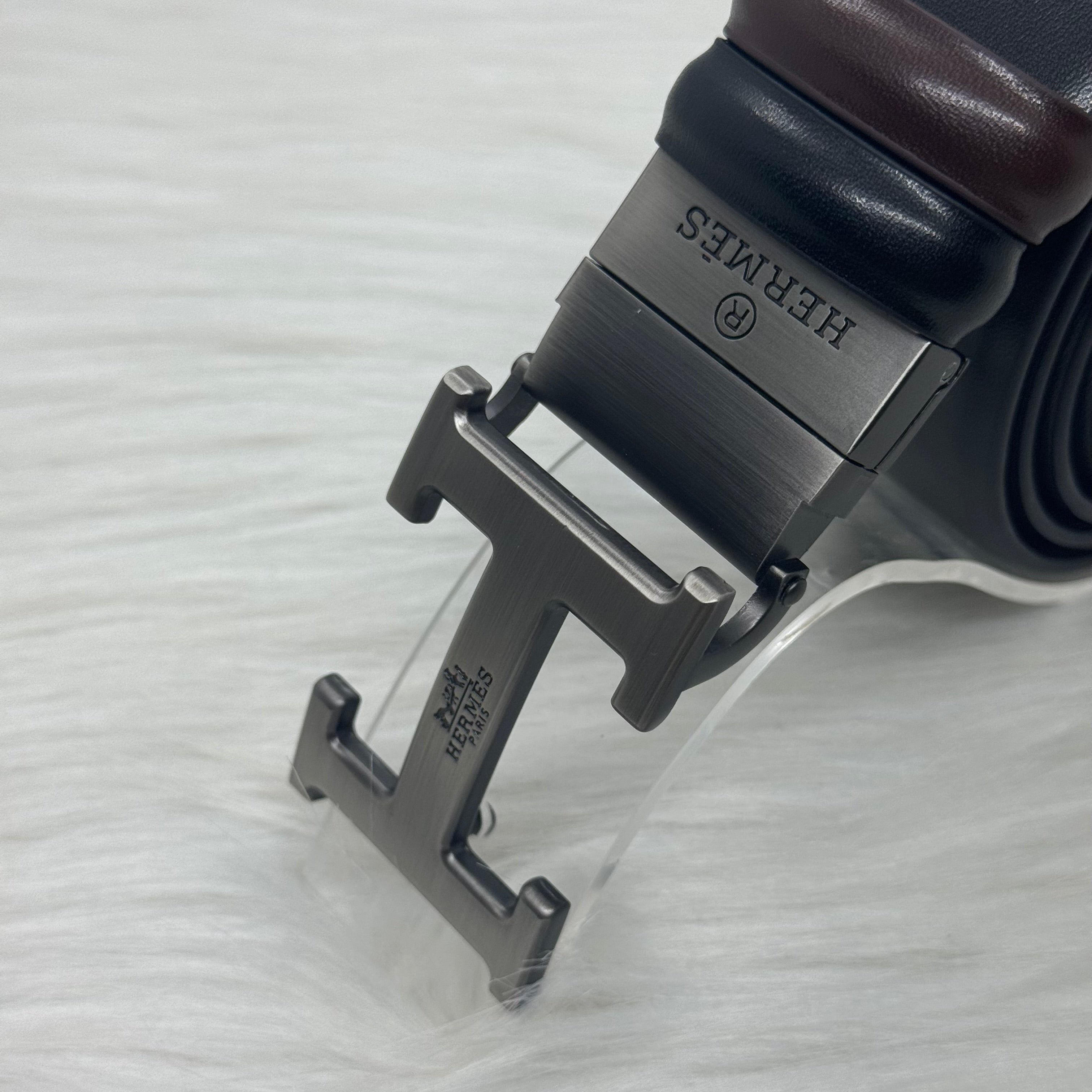 Hermès Double Face Belt |Silver Buckle|