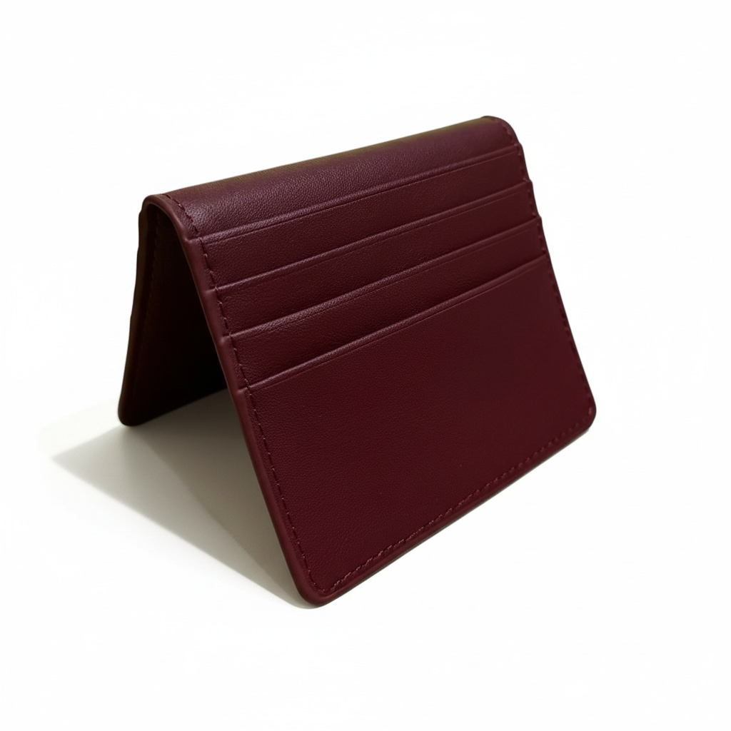 Cartier Bifold Card-Holder |Wine Red|