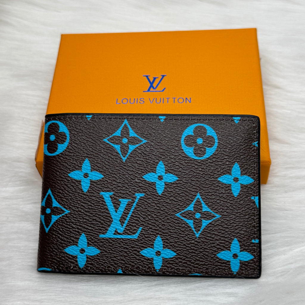Louis vuitton wallet |Black Blue|