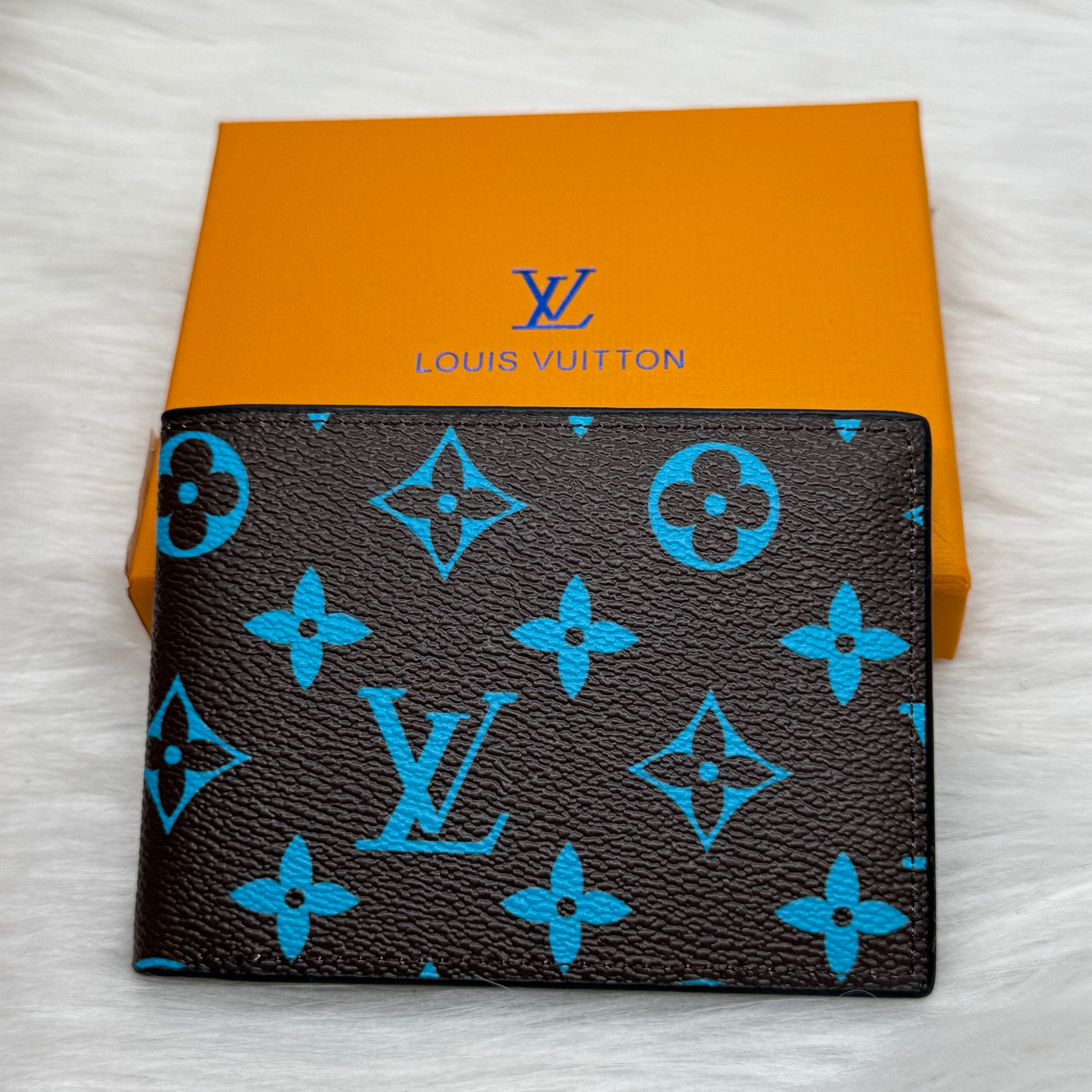 Louis vuitton wallet |Black Blue|