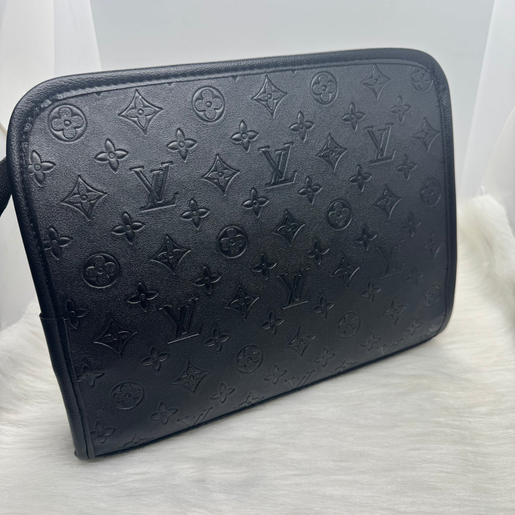Louis Vuitton Clutch Bag |Embossed Logo|