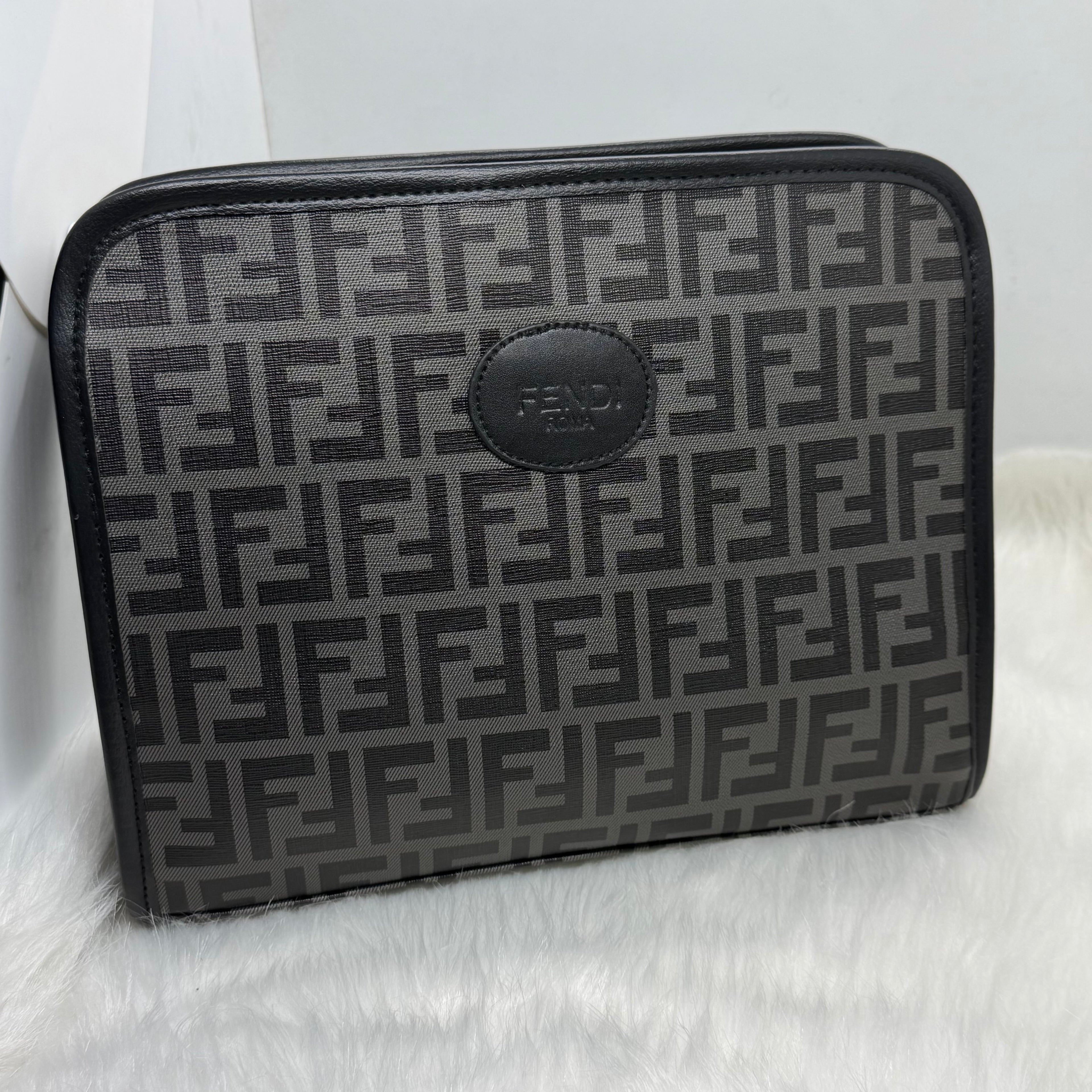 Fendi Clutch Bag |Dark Grey|