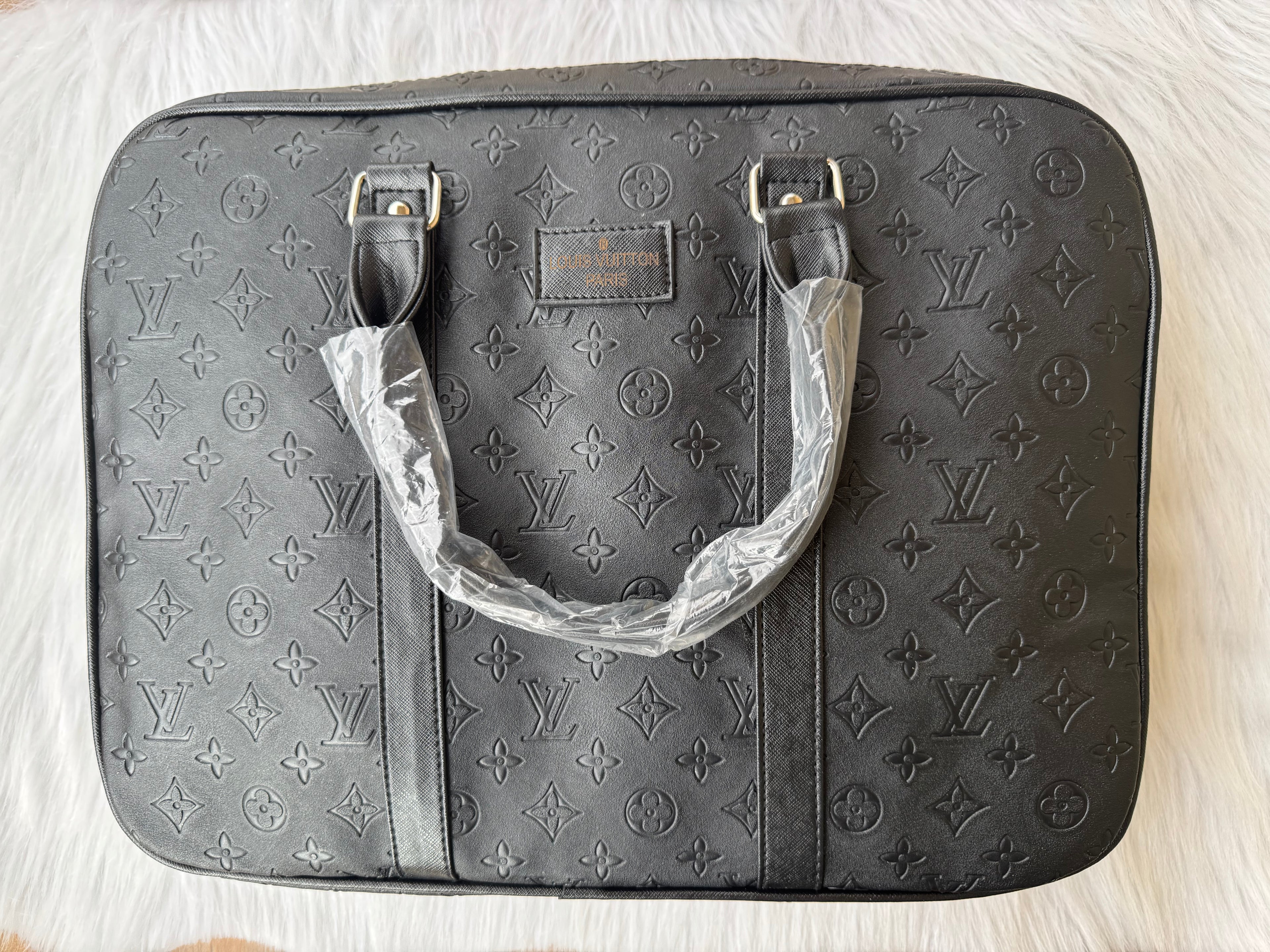 Louis Vuitton Laptop Bag |Embossed Logo|