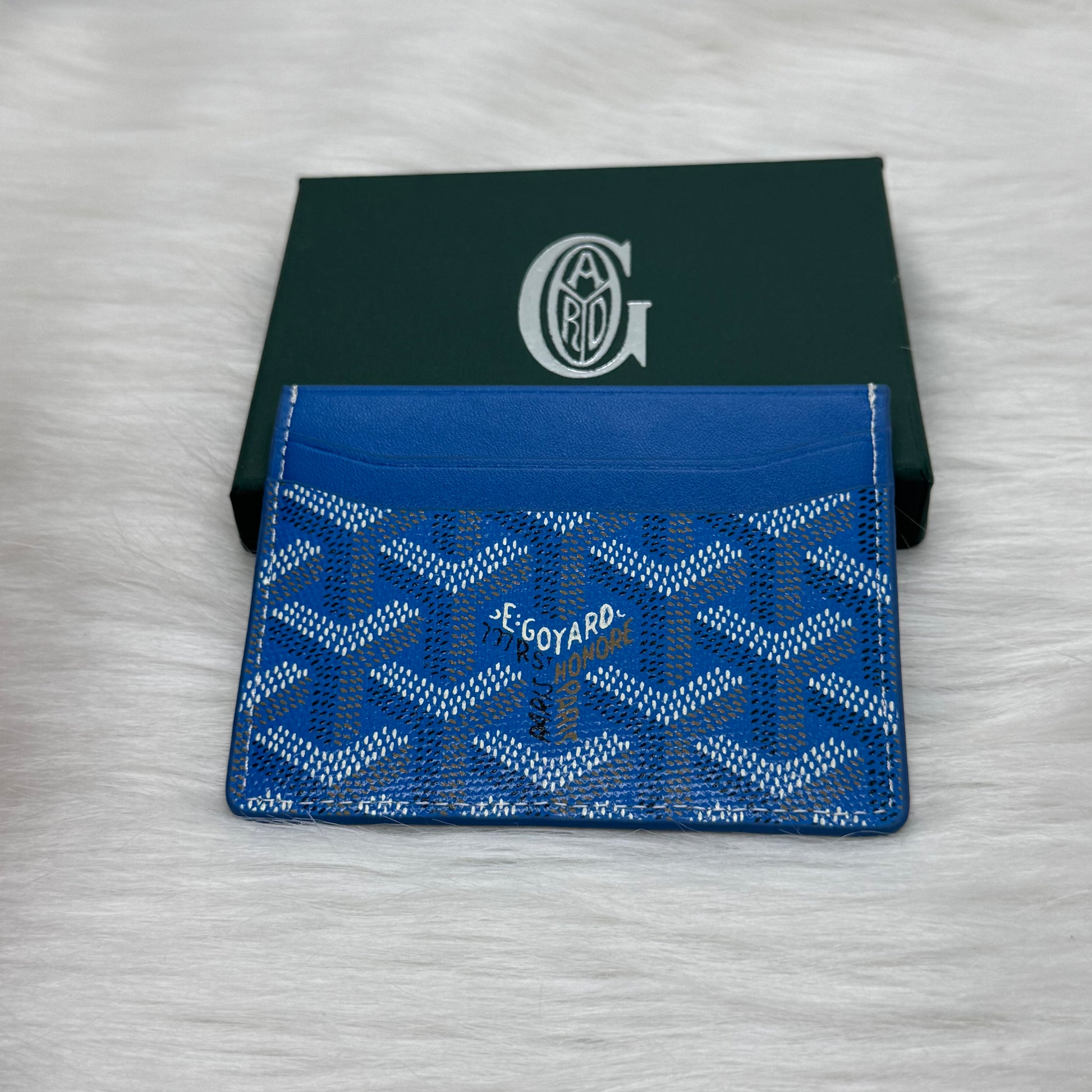 Goyard Card-Holder |Sky Blue|
