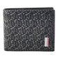 Tommy Hilfiger Monogram Embossed Wallet |Black|