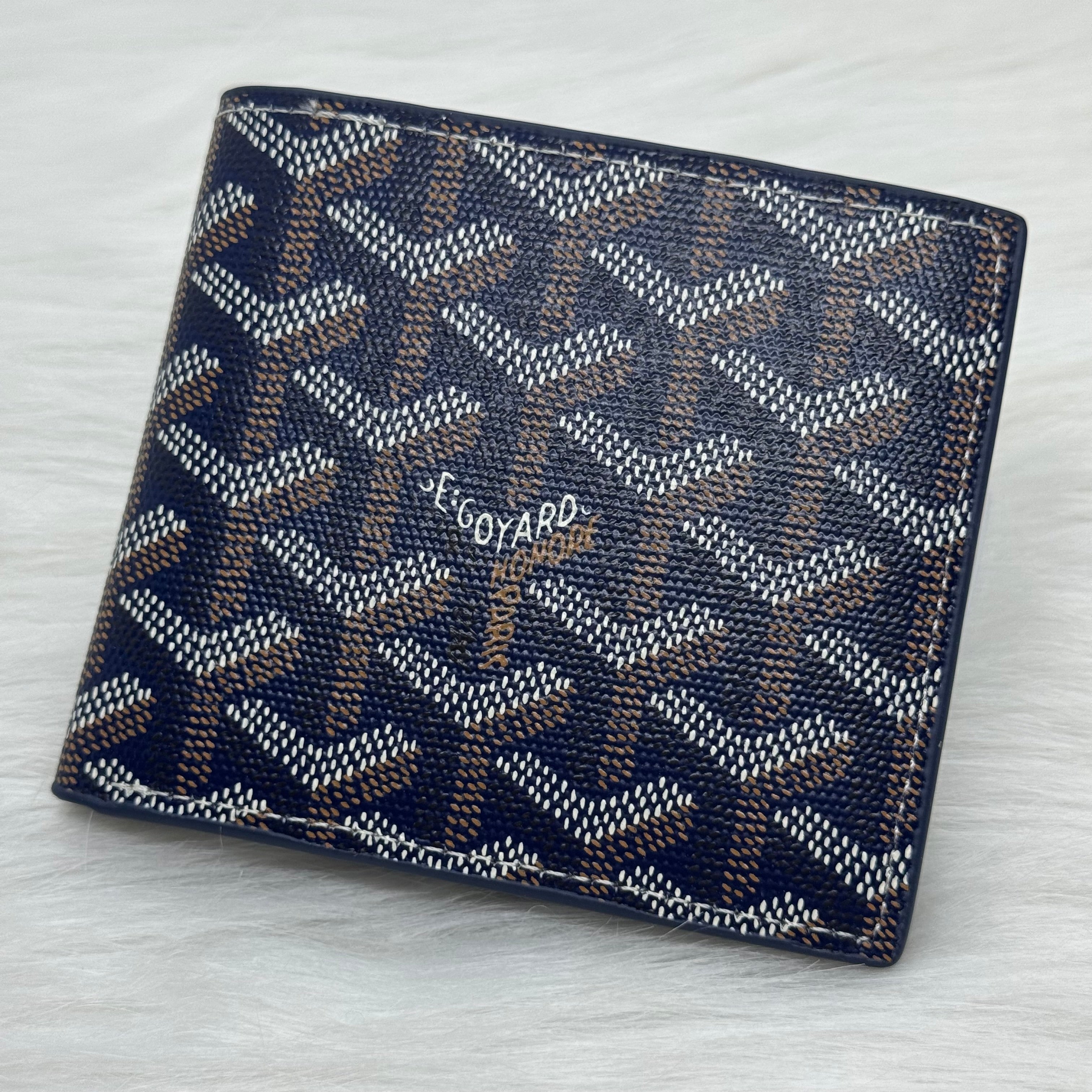 Goyard Wallet |Navy Blue|